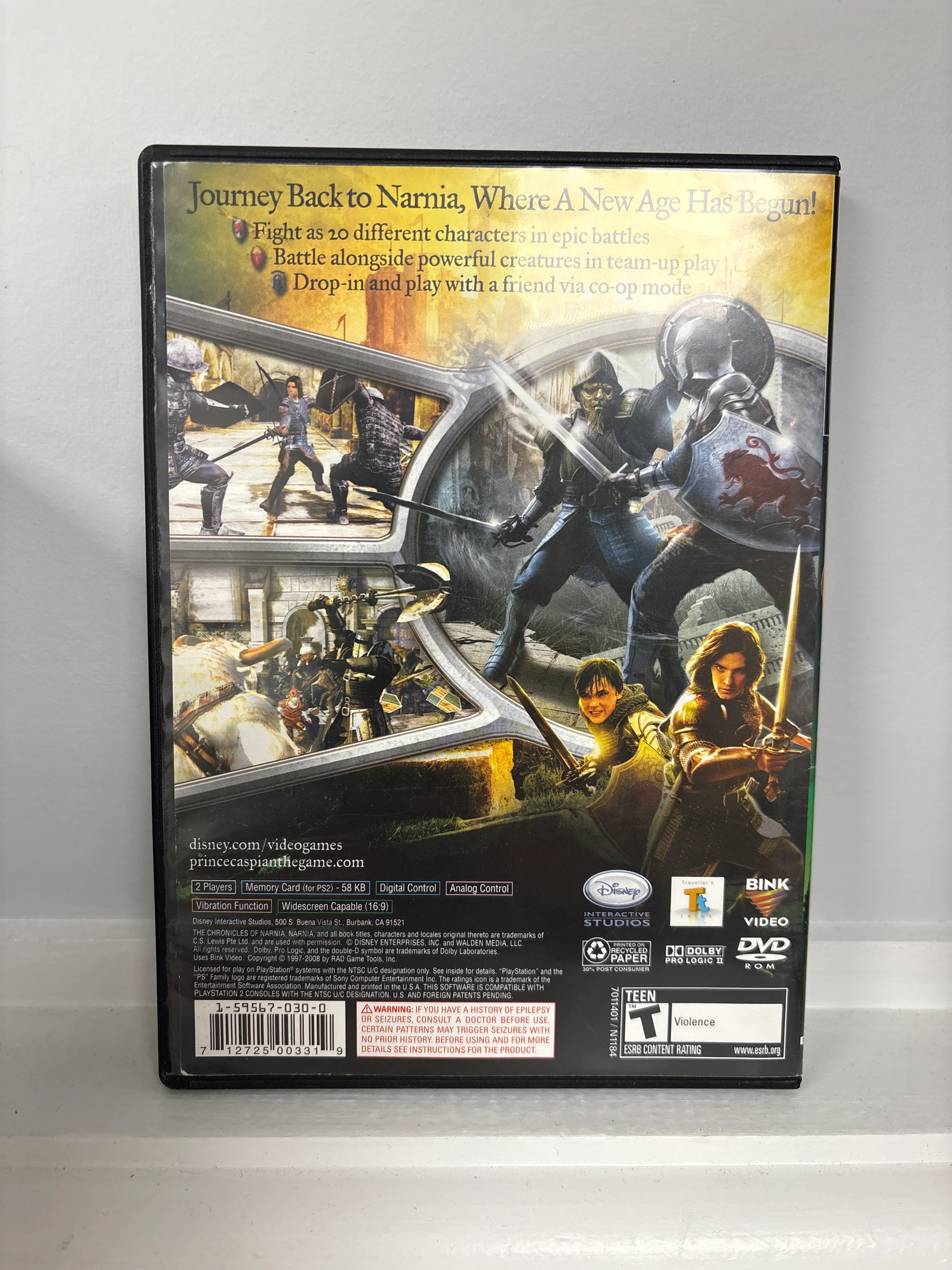 Chronicles of Narnia Prince Caspian - Playstation 2 - Image 2
