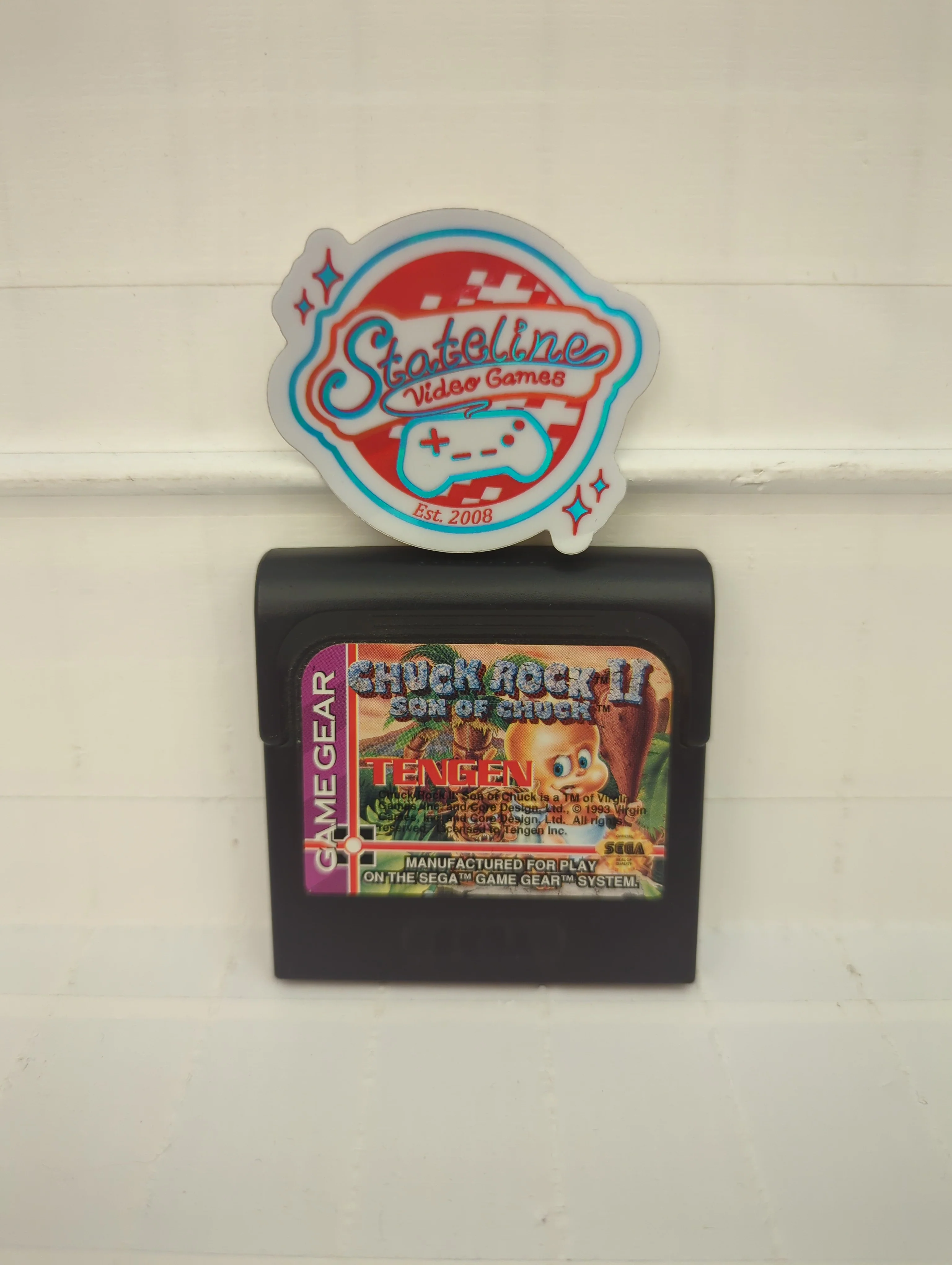 Chuck Rock II Son of Chuck - Sega Game Gear