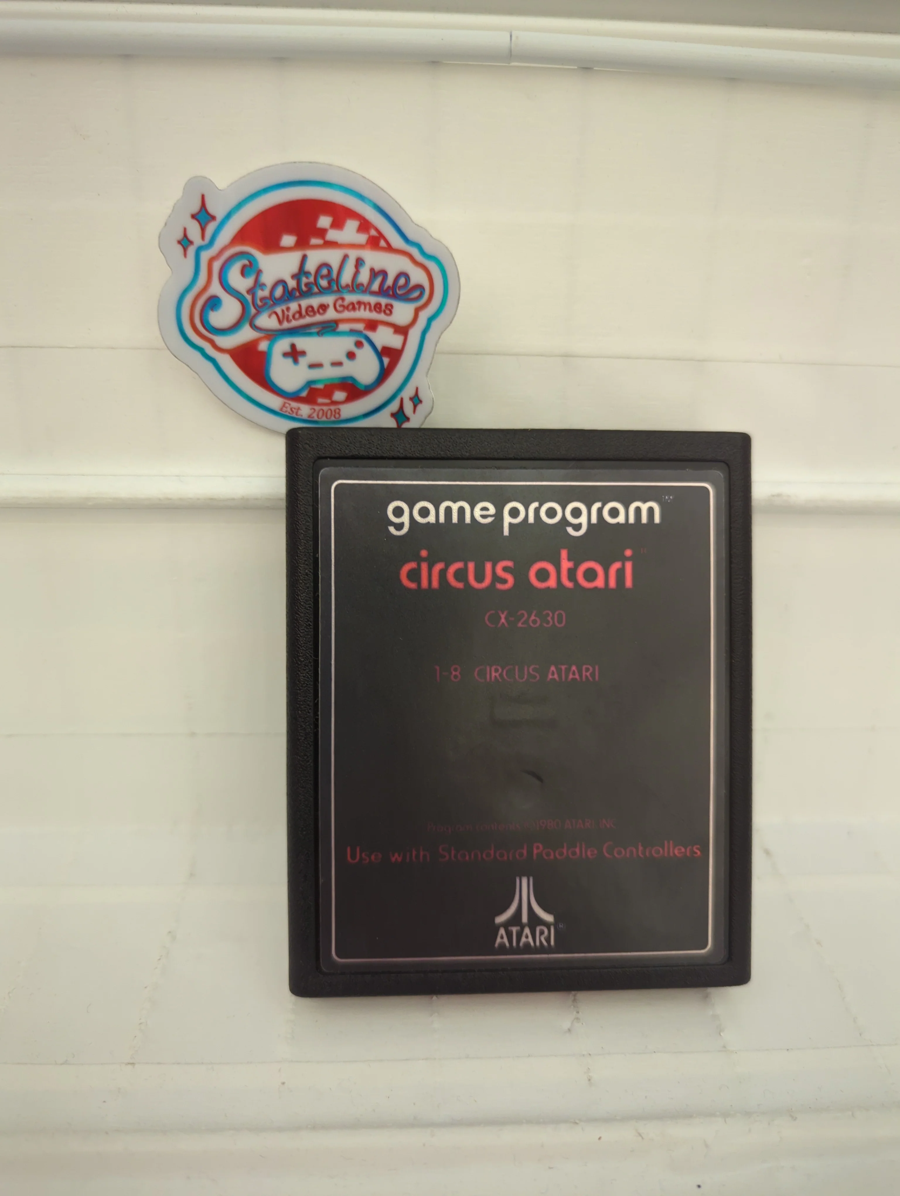 Circus Atari [Text Label] - Atari 2600