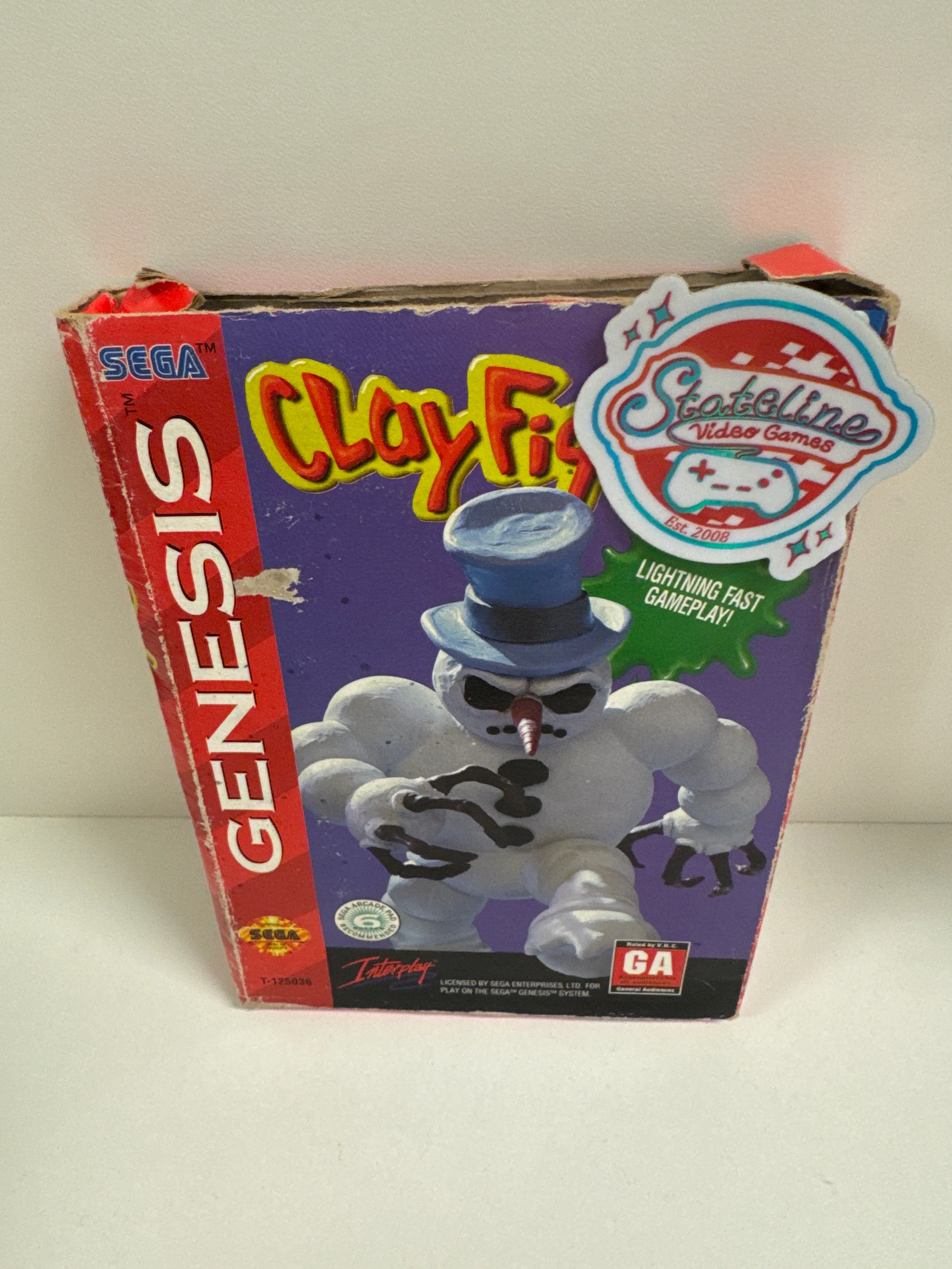 ClayFighter [Cardboard Box] - Sega Genesis