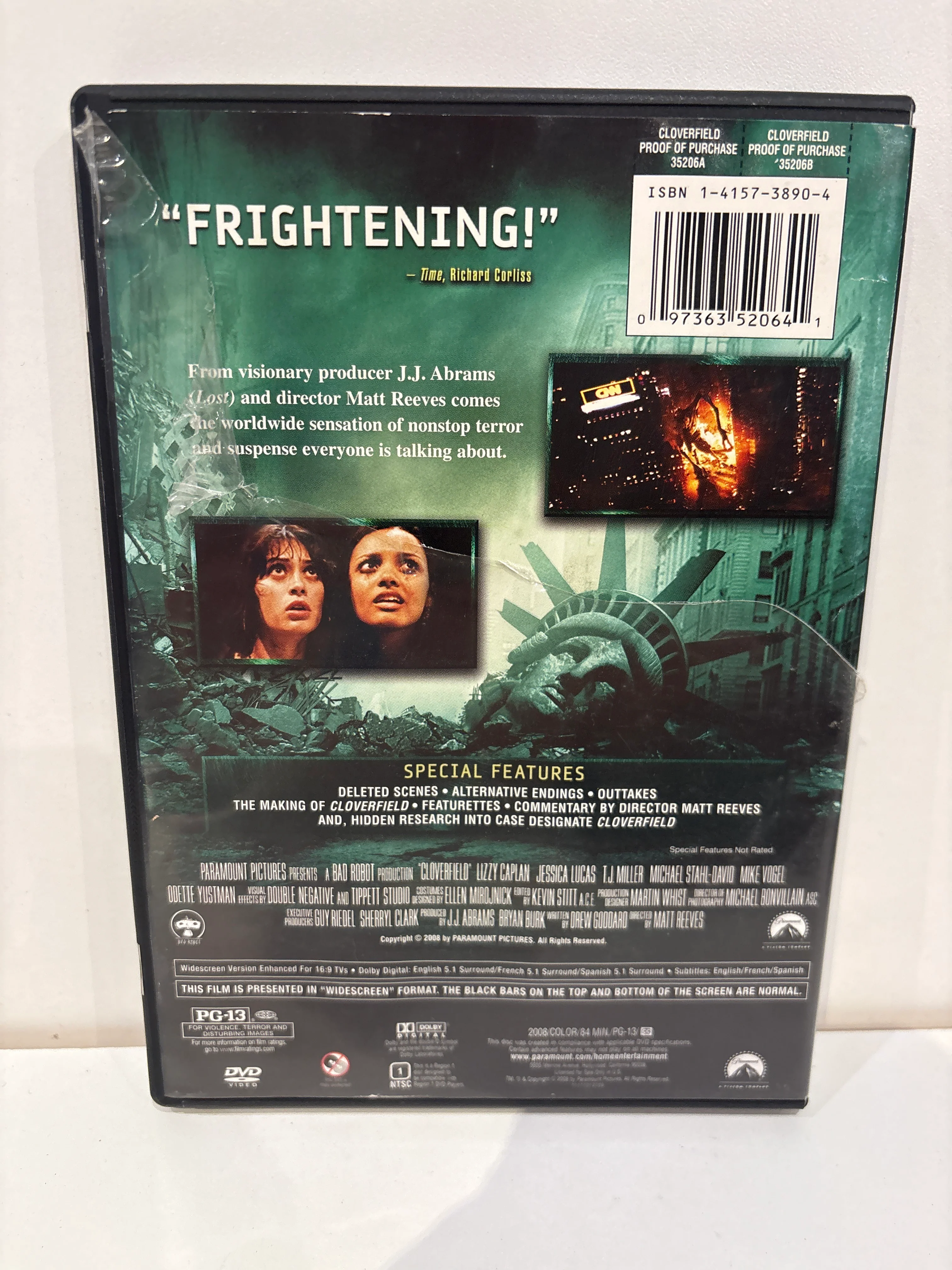 Cloverfield - DVD - Image 2
