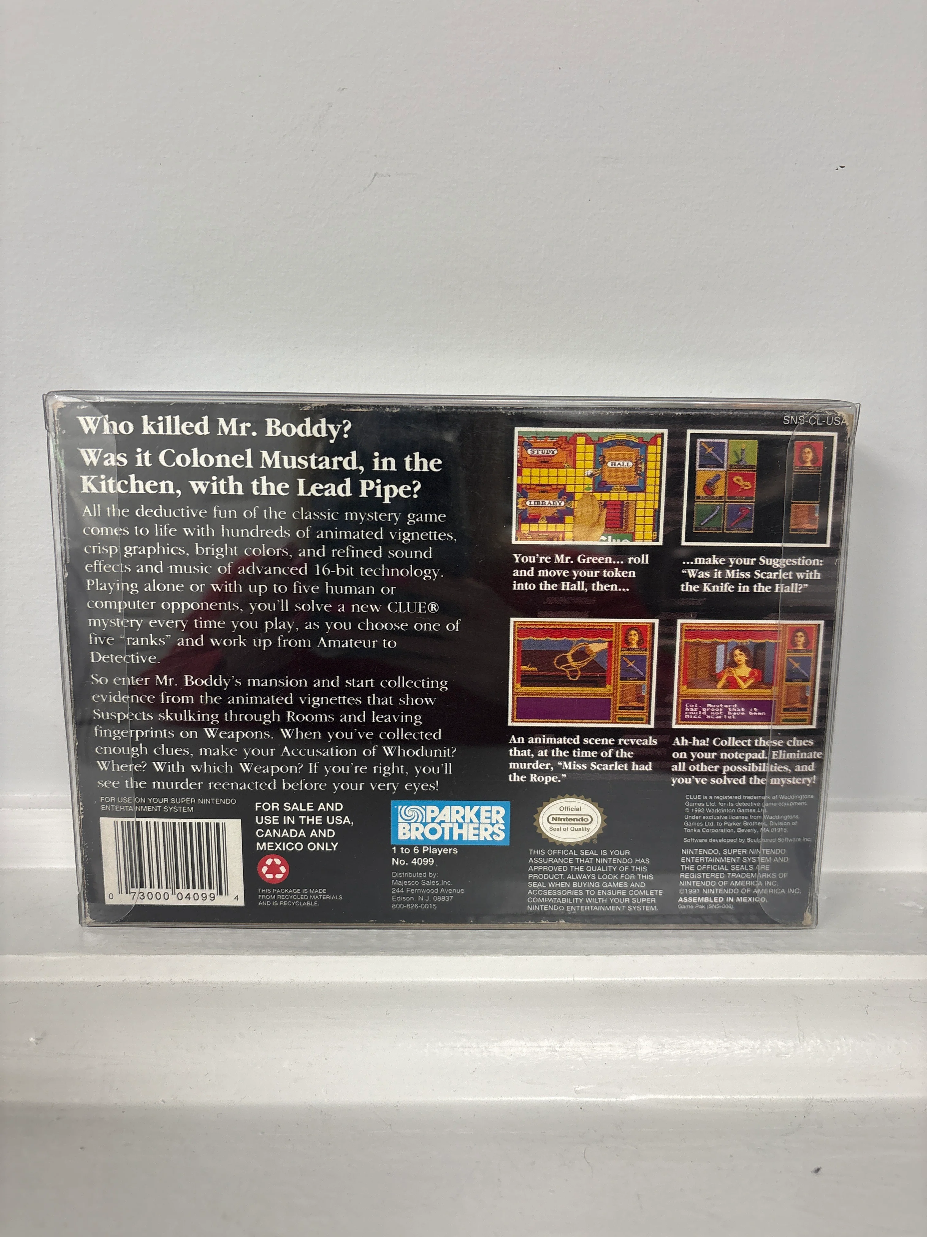 Clue - Super Nintendo - Image 5