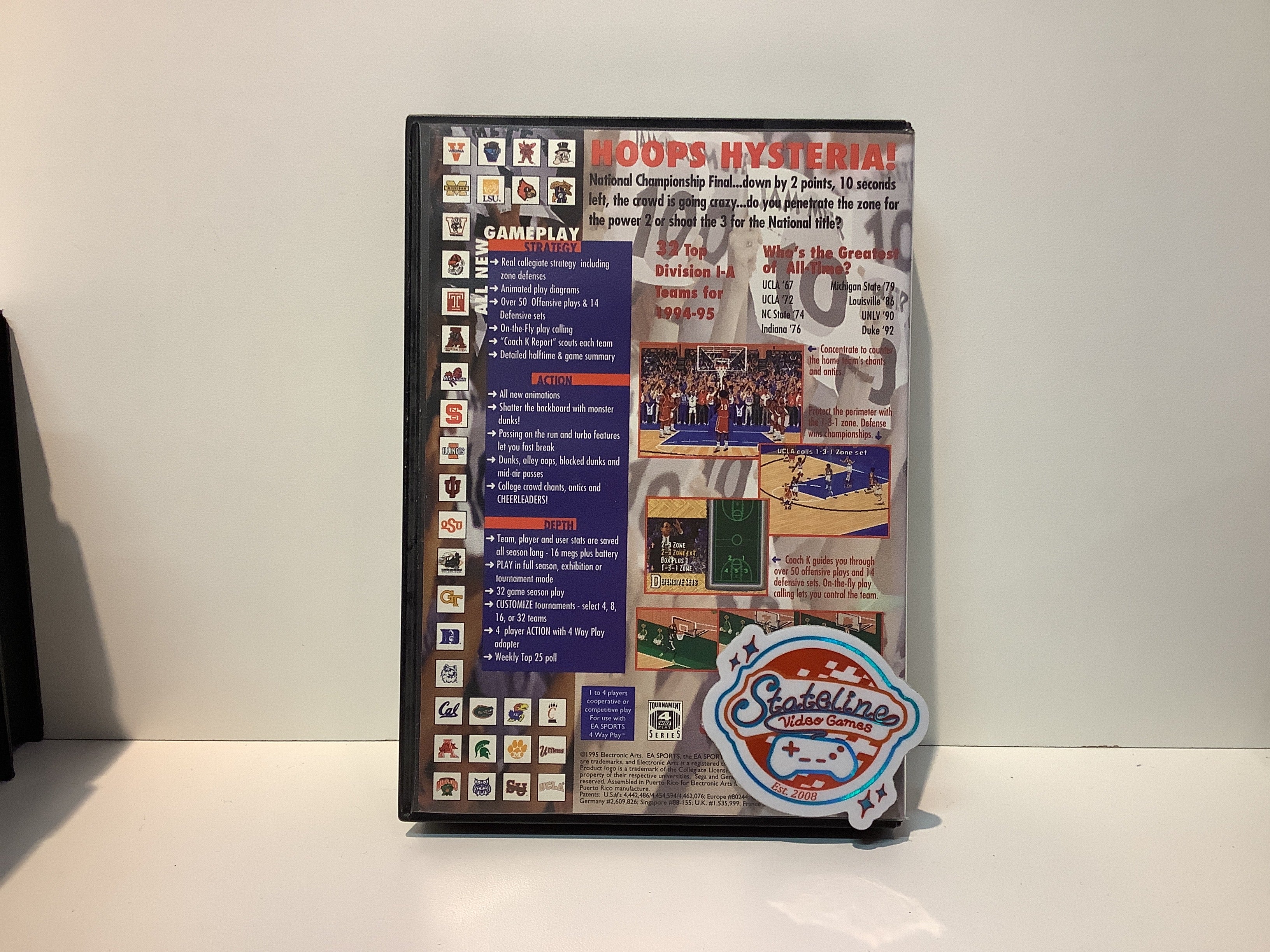 Coach K College Basketball - Sega Genesis - Image 2