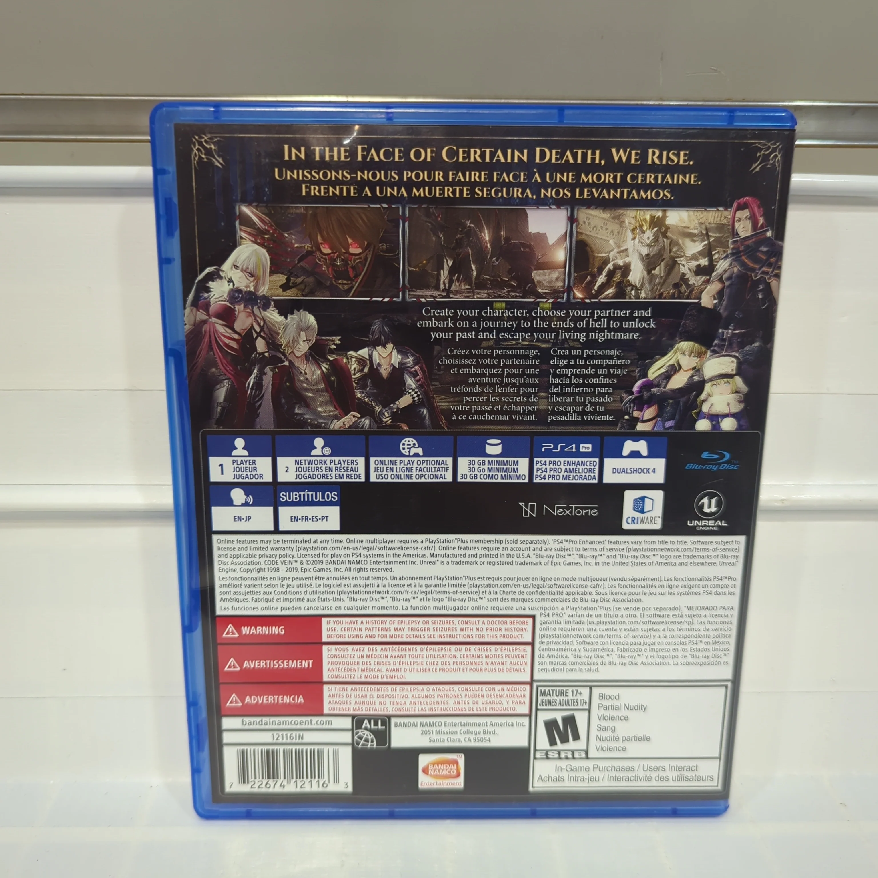Code Vein - Playstation 4 - Image 2
