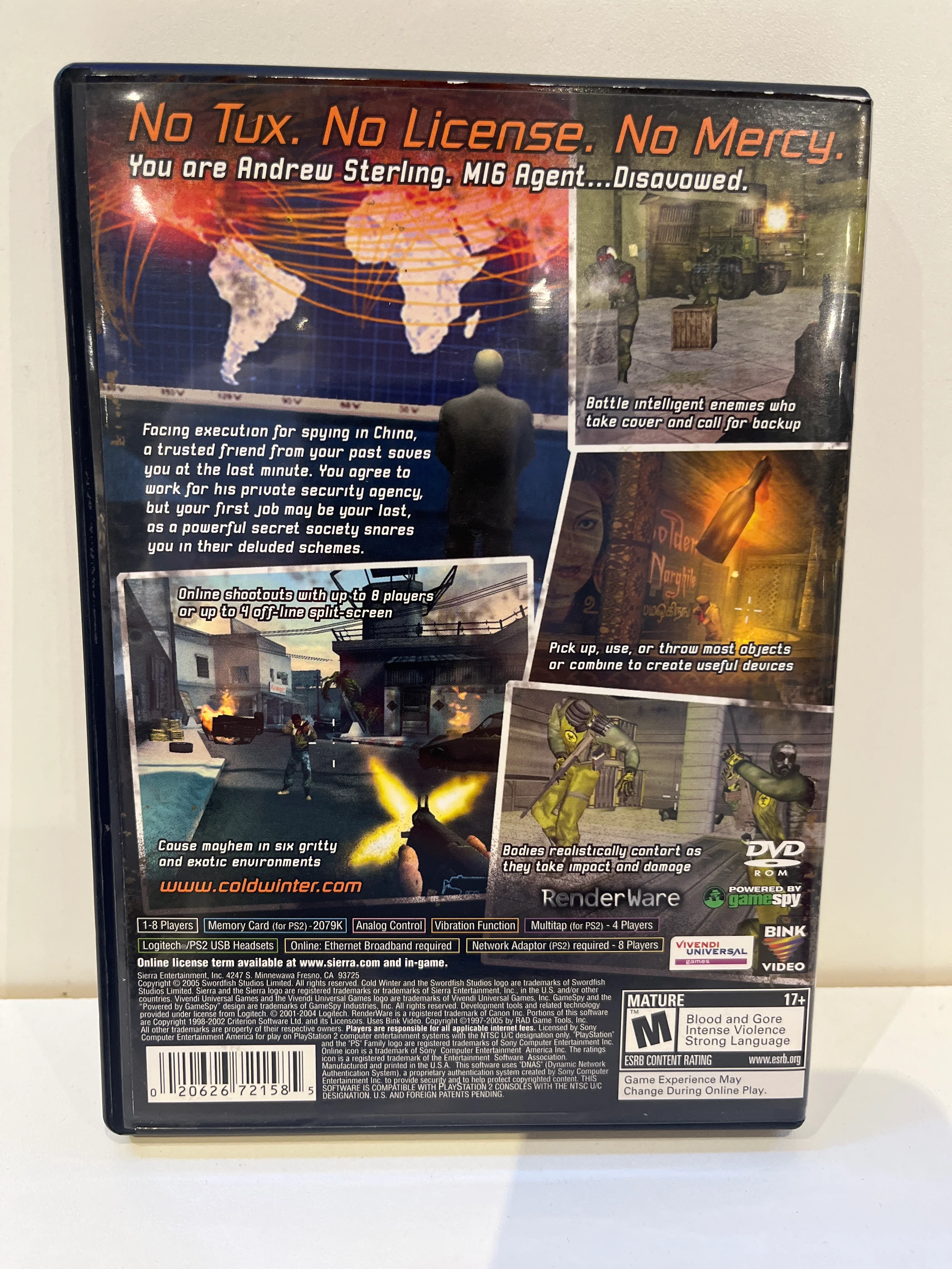Cold Winter - Playstation 2 - Image 2