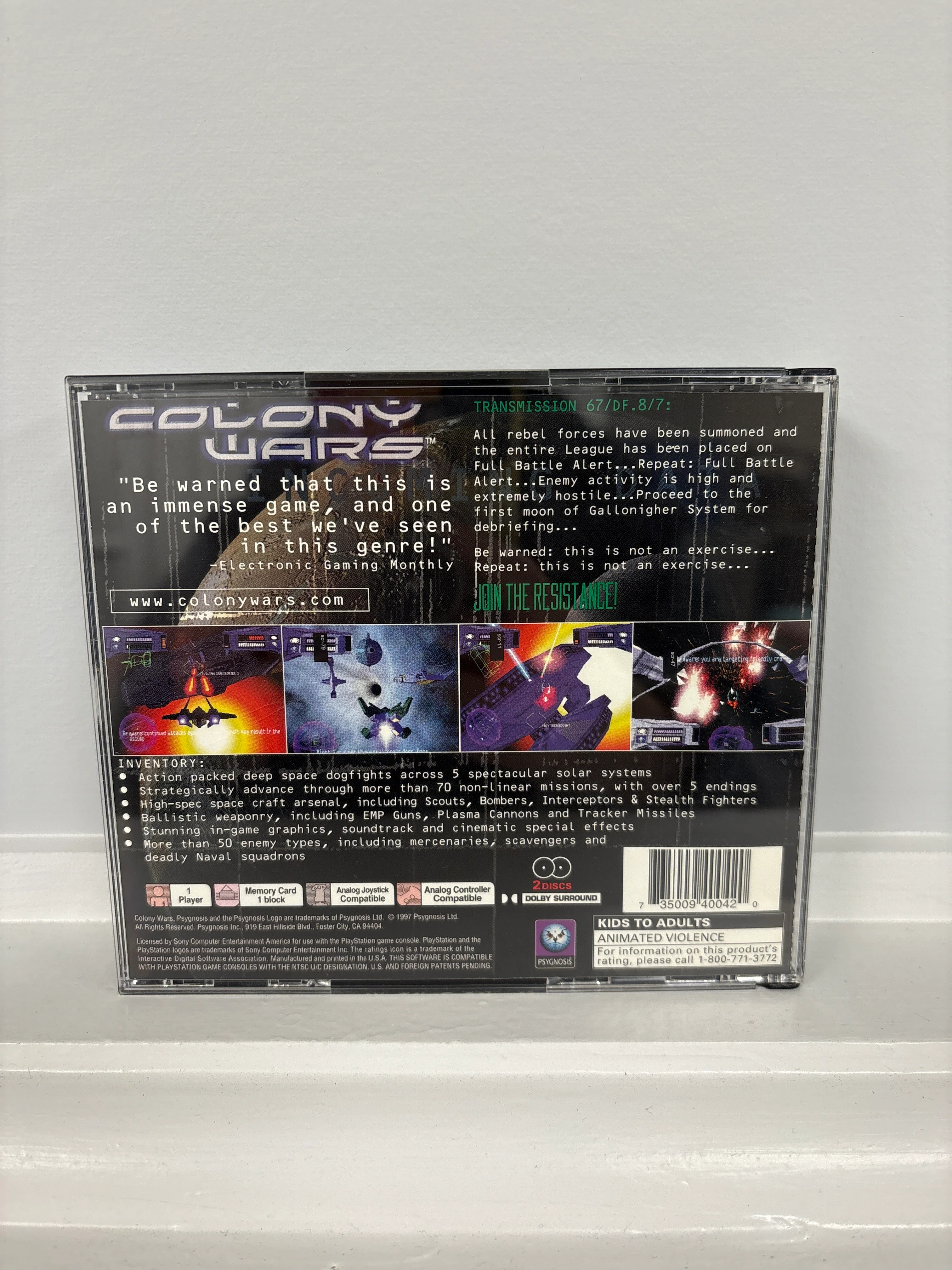 Colony Wars - Playstation - Image 2