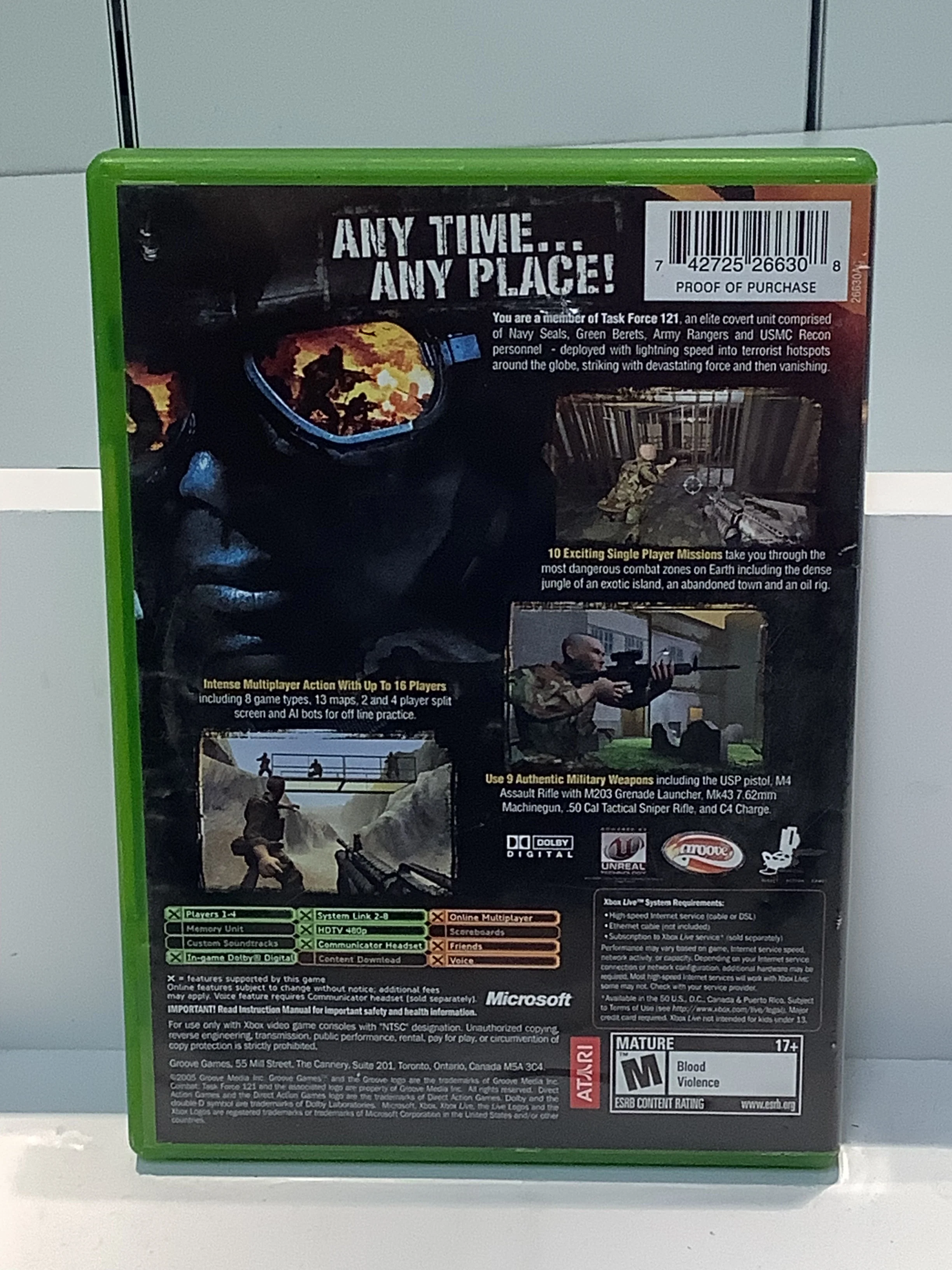 Combat Task Force 121 - Xbox - Image 2
