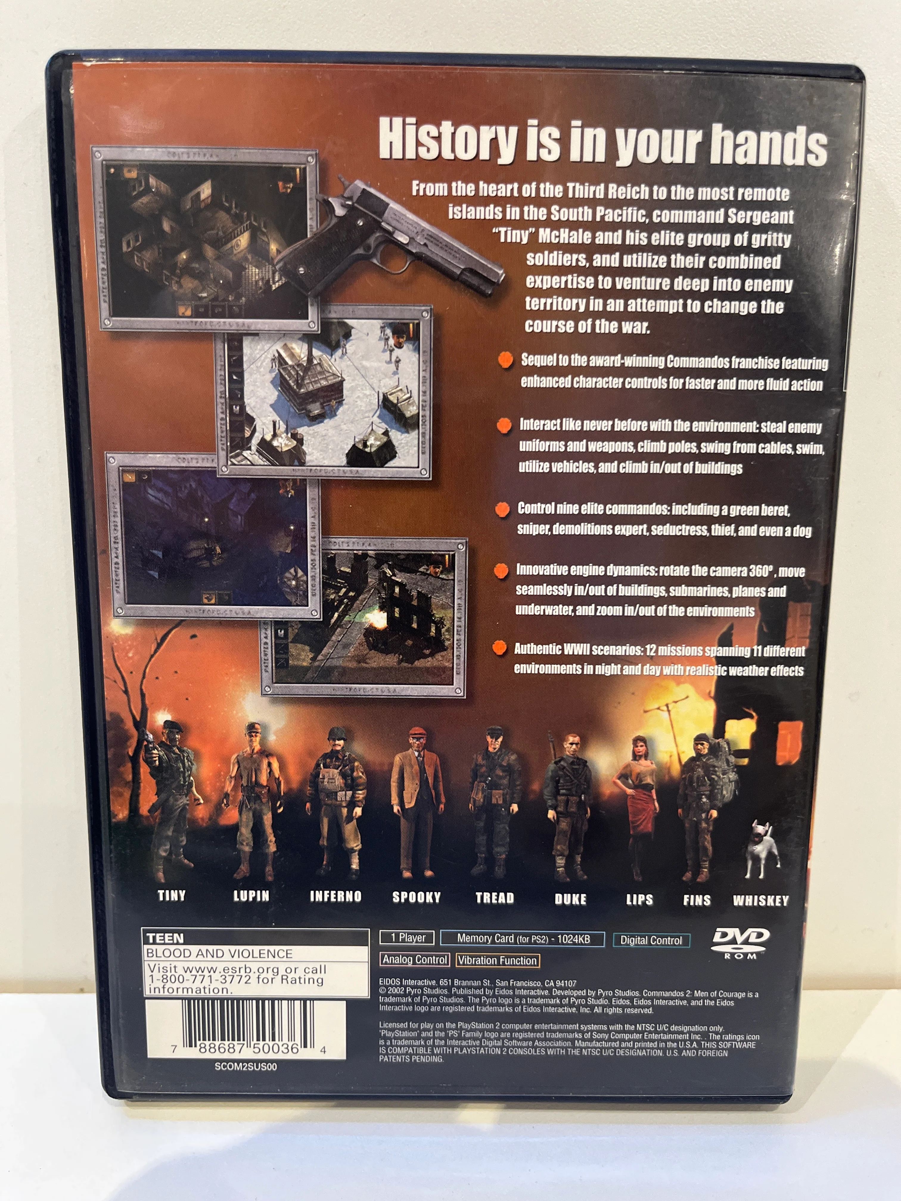Commandos 2 Men of Courage - Playstation 2 - Image 2
