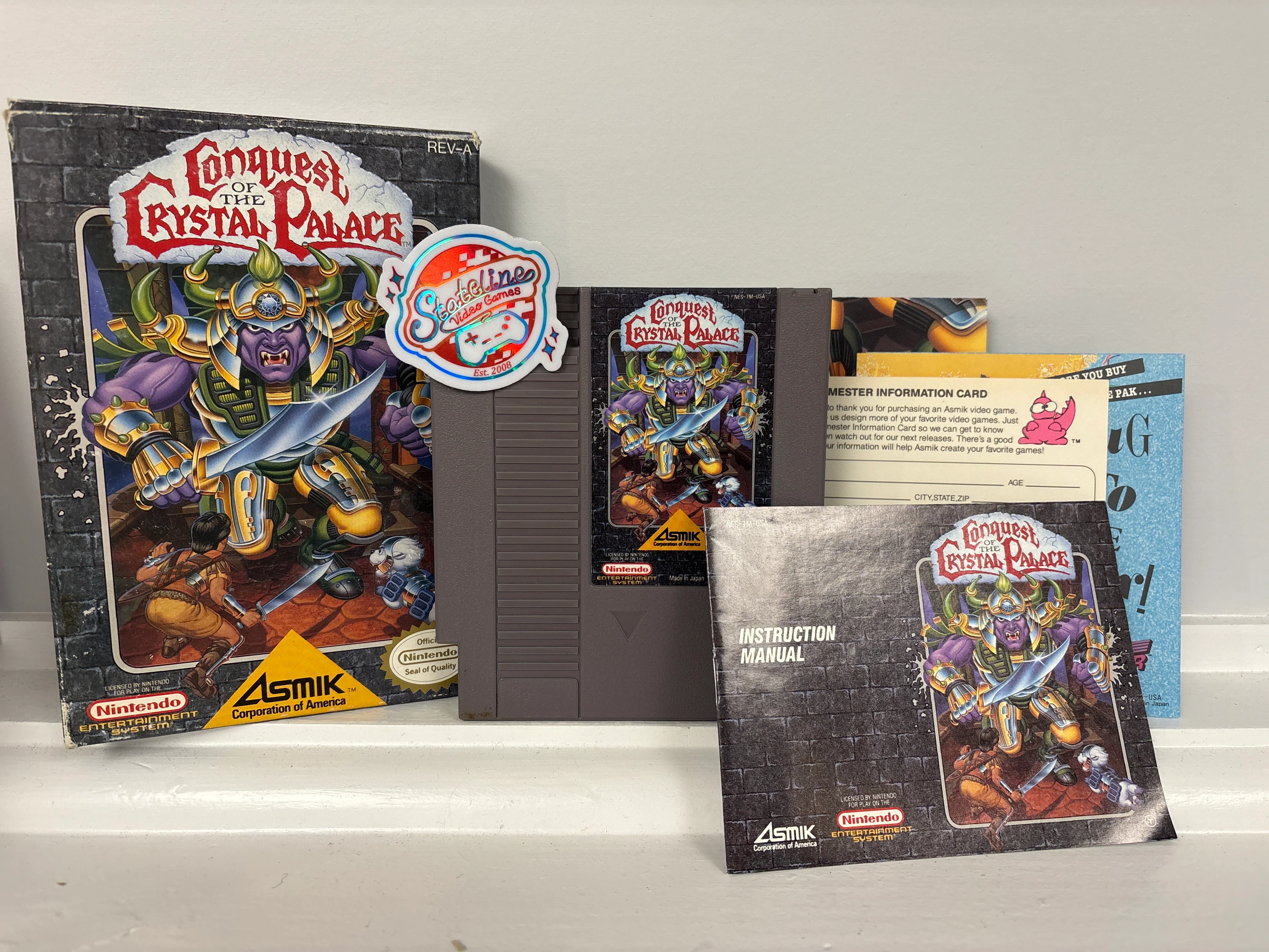 Conquest of the Crystal Palace - NES