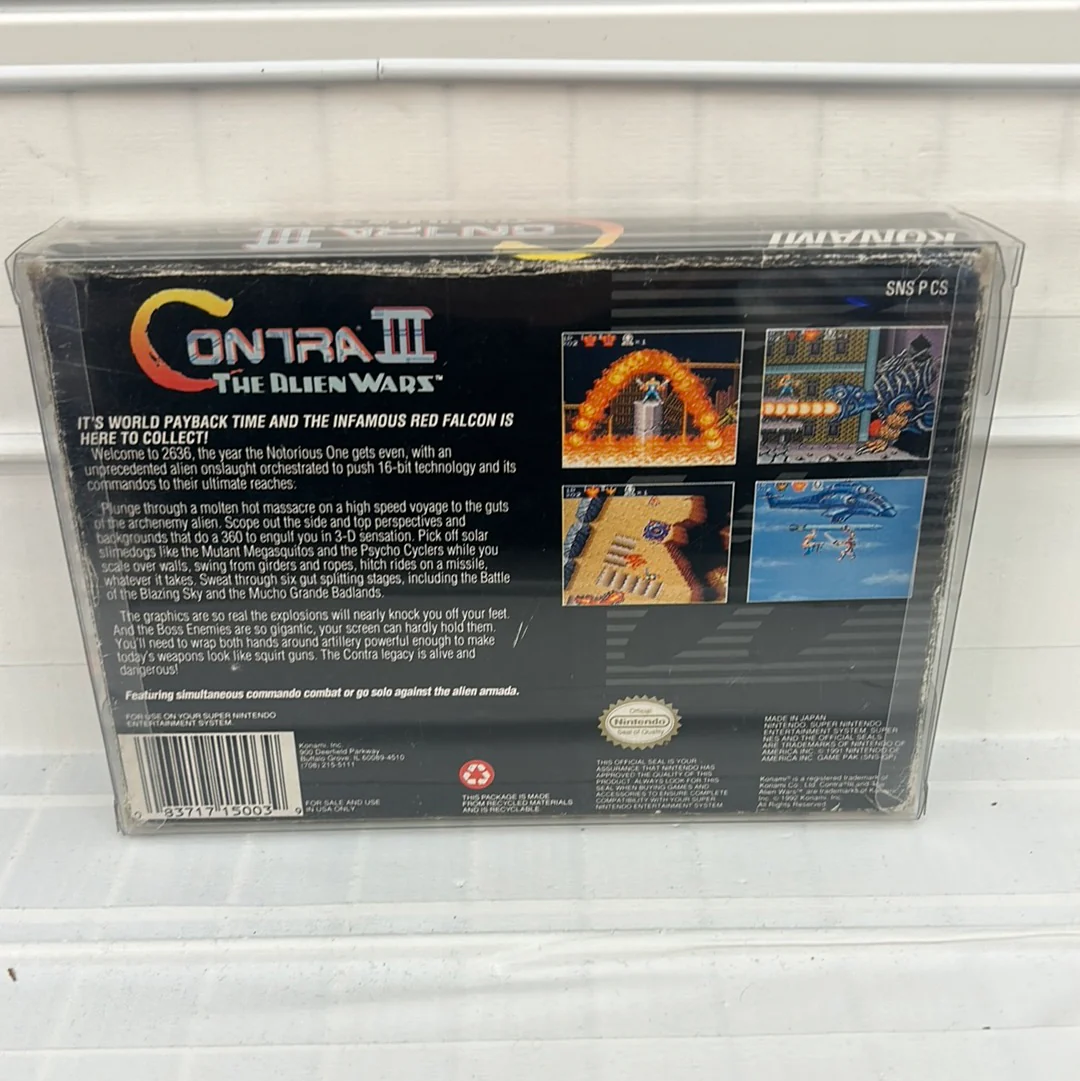 Contra III The Alien Wars - Super Nintendo - Image 2