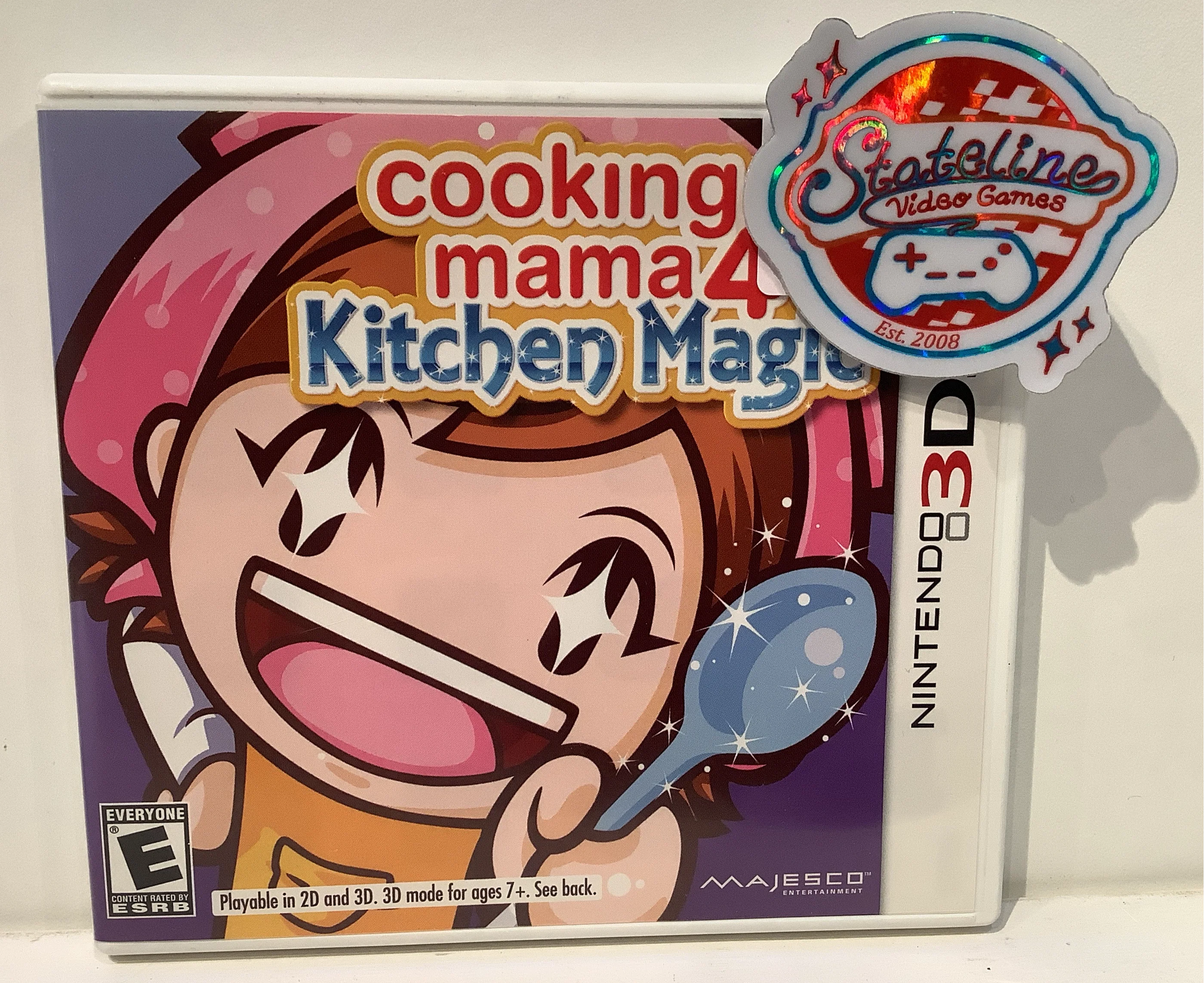 Cooking Mama 4: Kitchen Magic - Nintendo 3DS