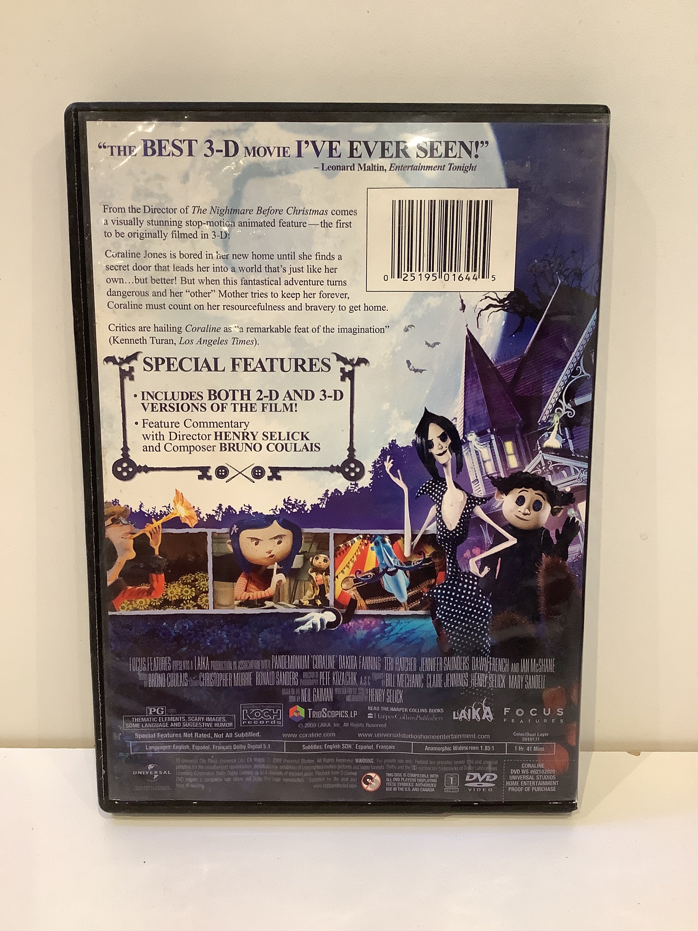 Coraline - DVD - Image 2