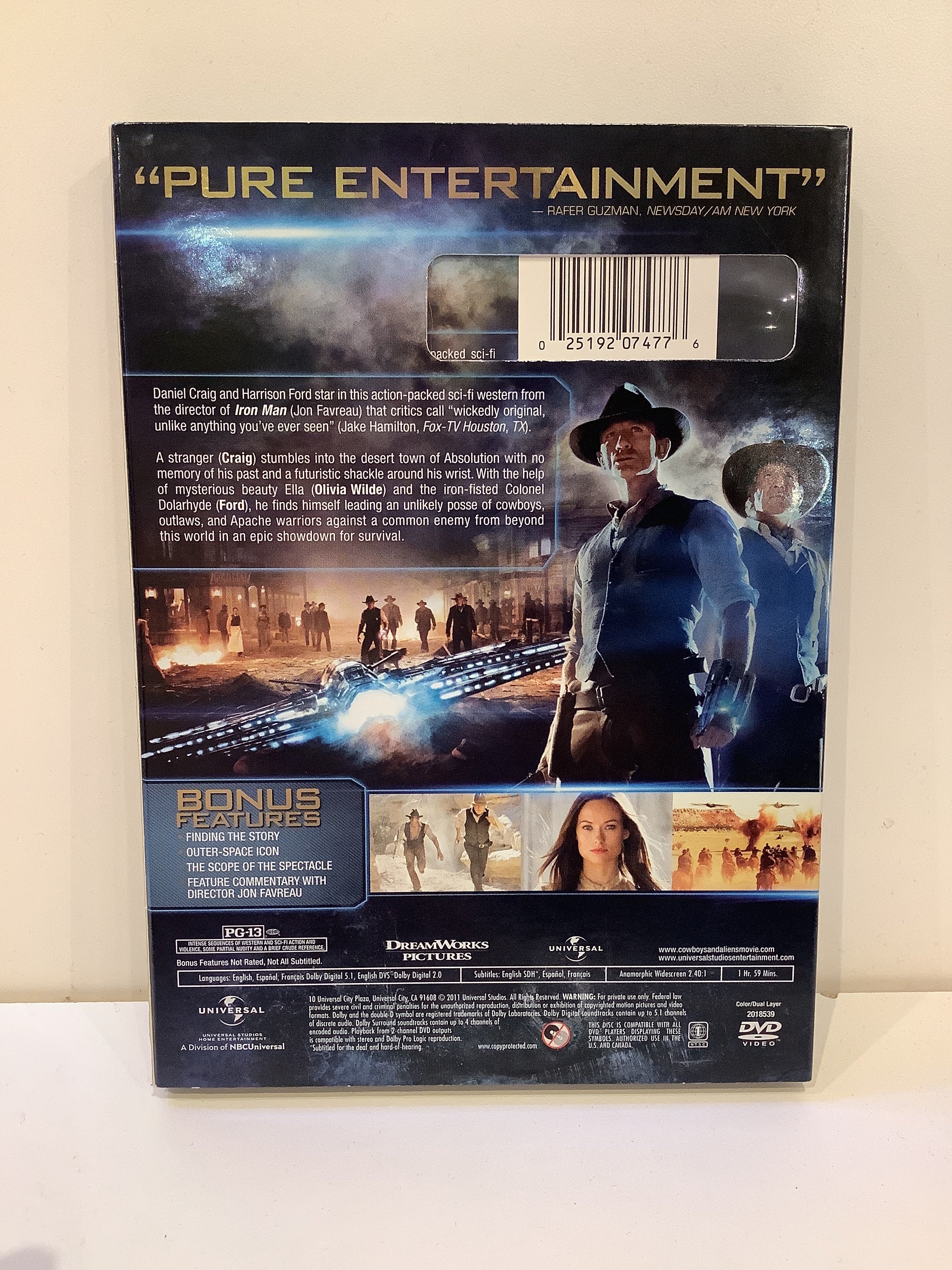 Cowboys & Aliens - DVD - Image 2