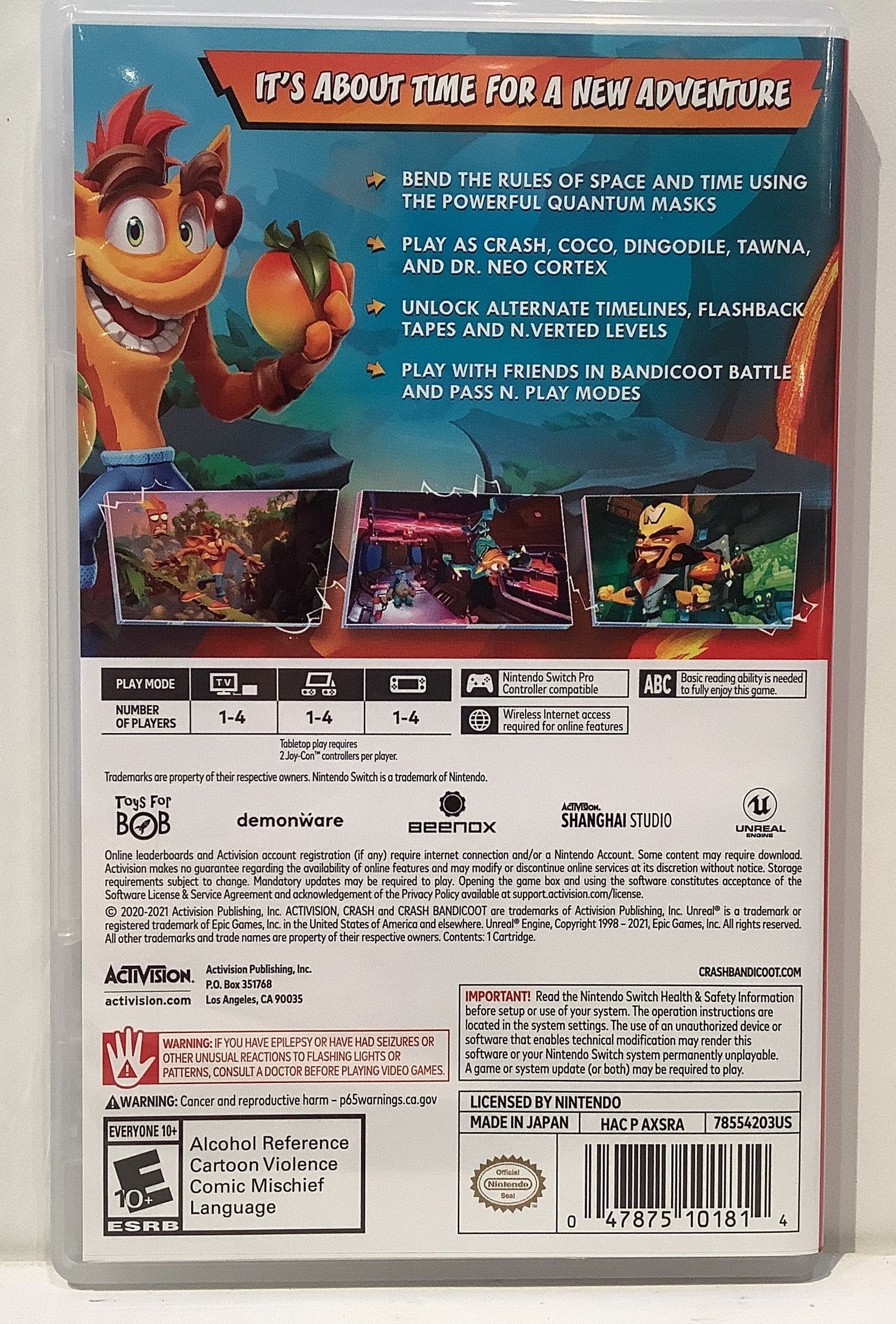 Crash Bandicoot 4: It's About Time - Nintendo Switch - Image 2