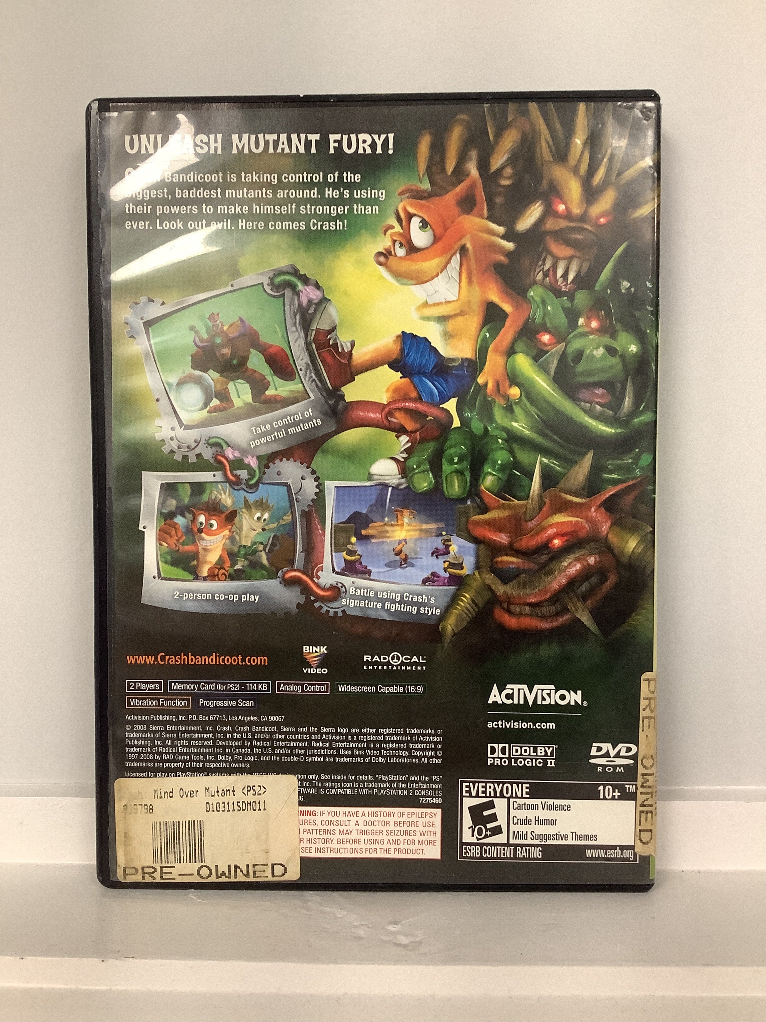 Crash Mind Over Mutant - Playstation 2 - Image 2