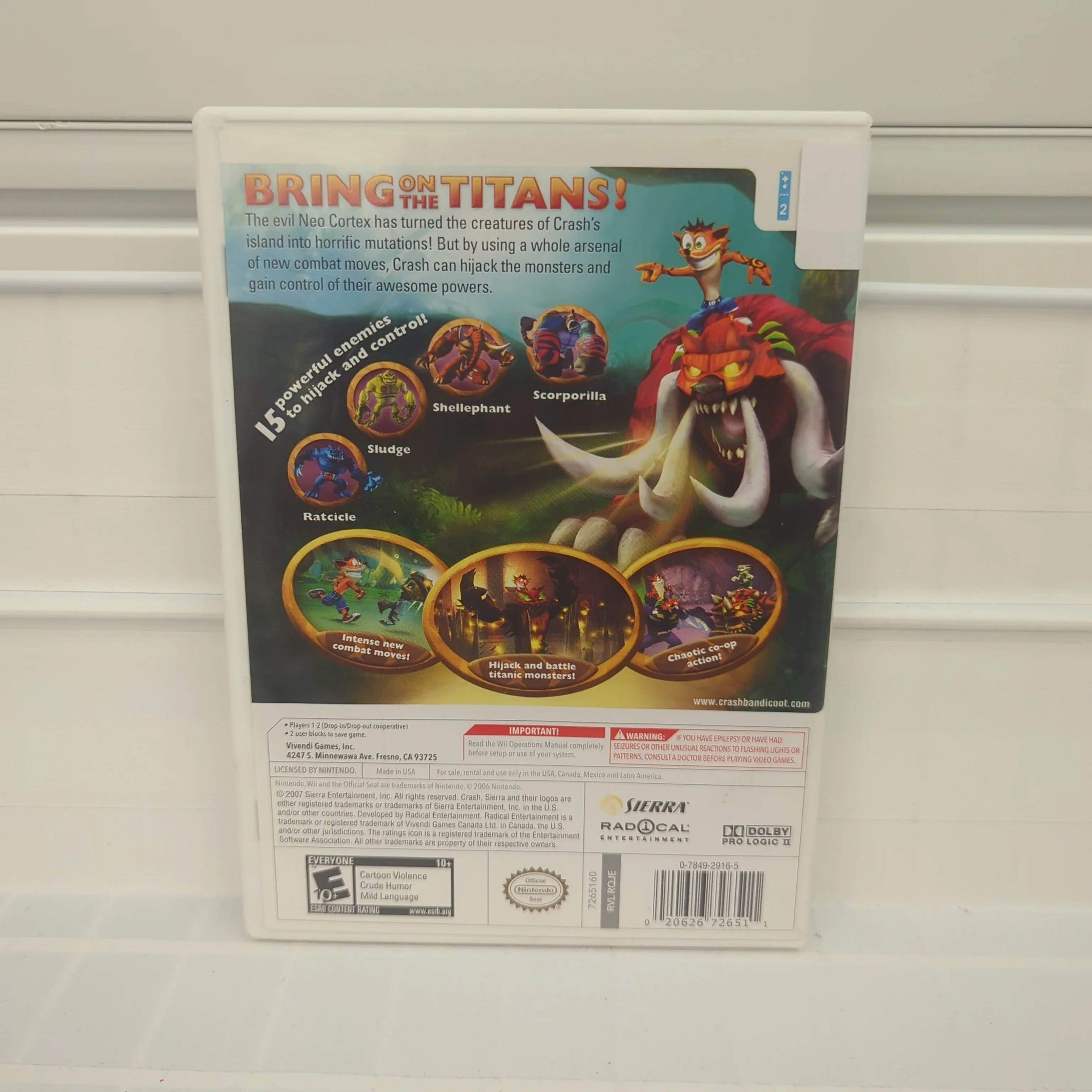 Crash of the Titans - Wii - Image 2