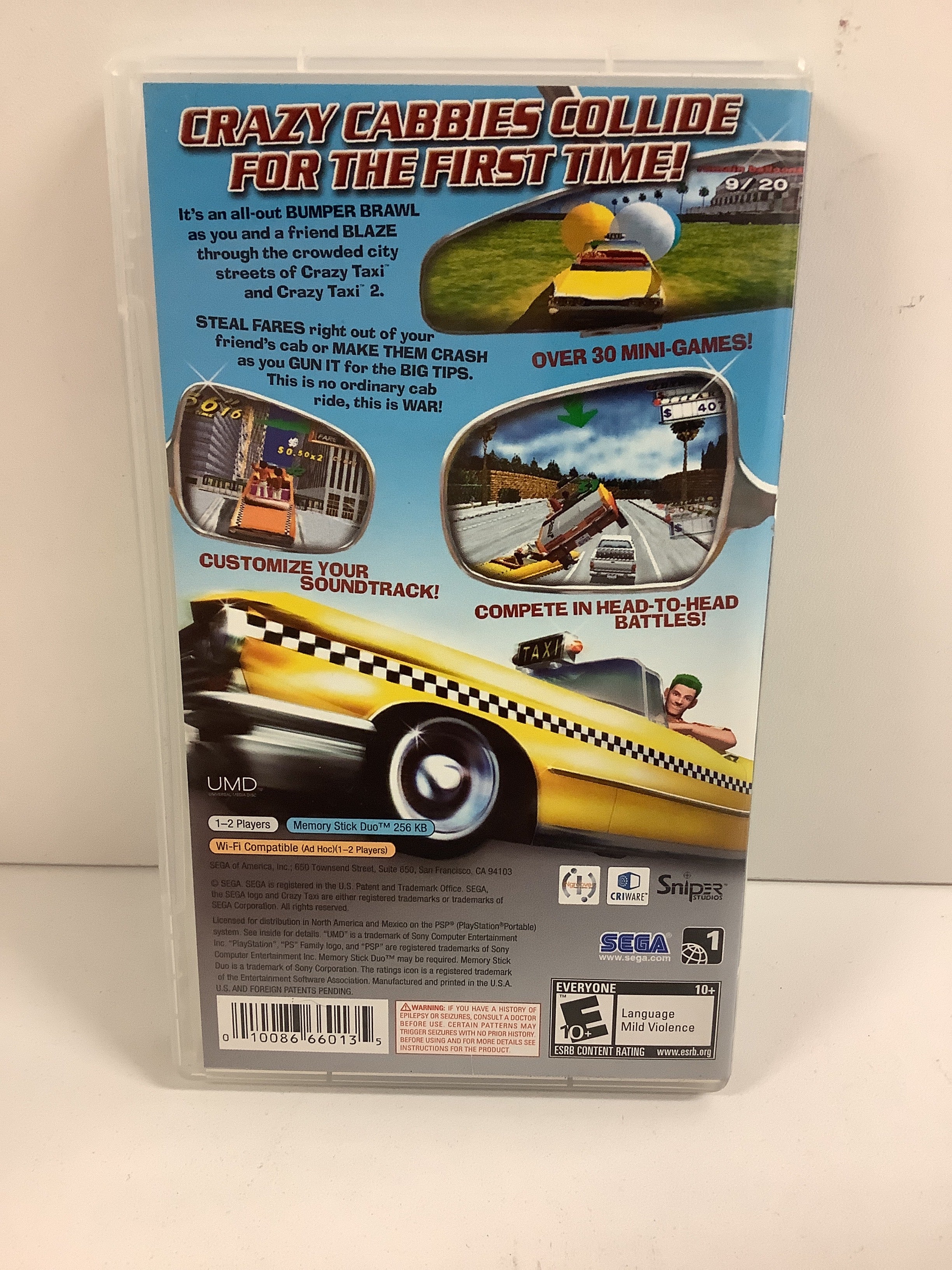 Crazy Taxi Fare Wars - PSP - Image 2