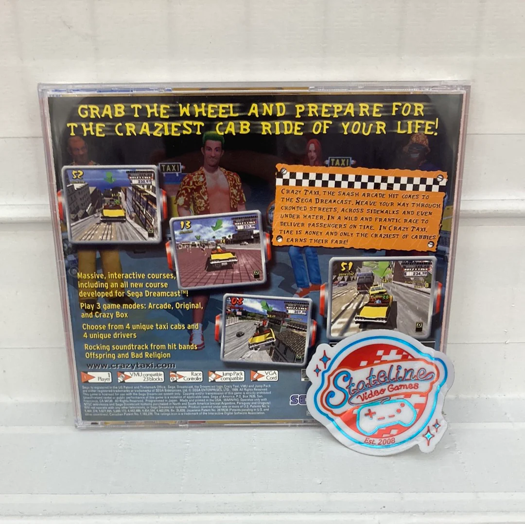 Crazy Taxi [Sega All Stars] - Sega Dreamcast - Image 2