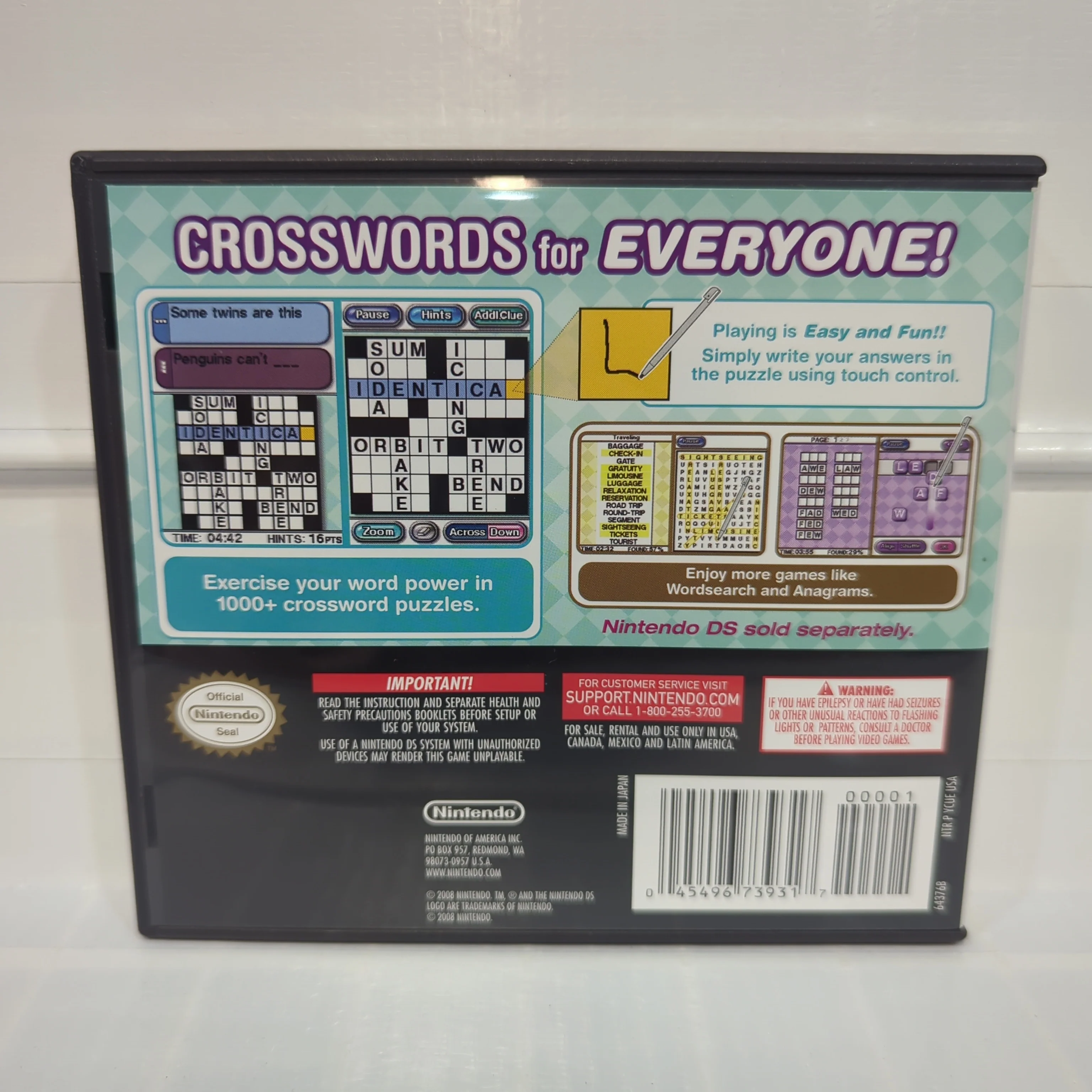 Crosswords DS - Nintendo DS - Image 2