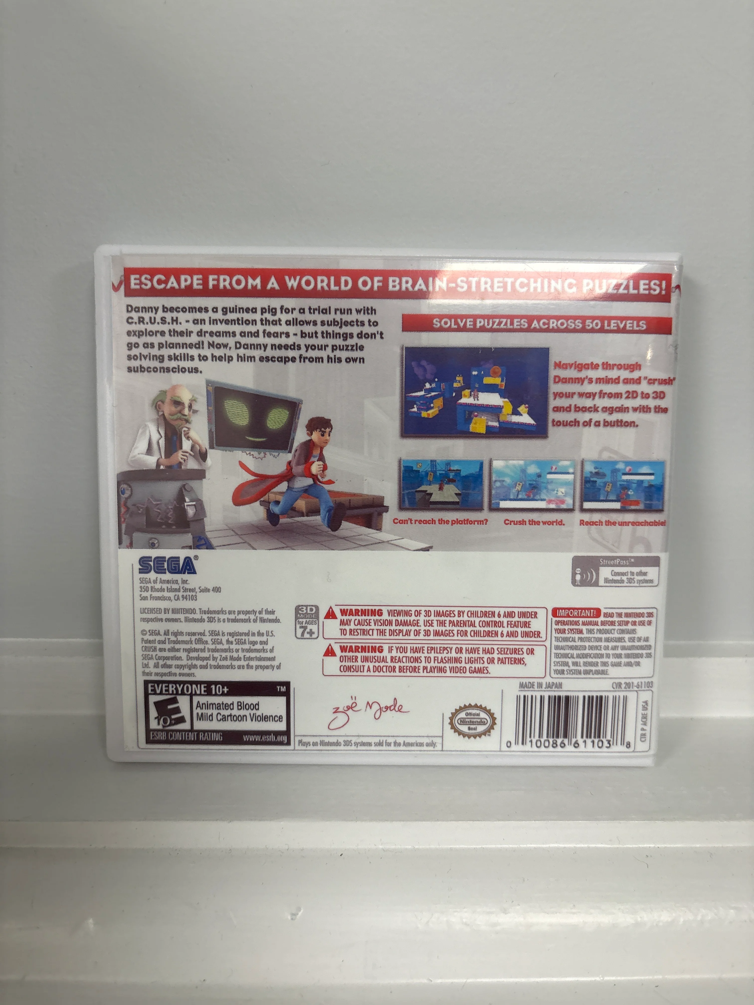 Crush 3D - Nintendo 3DS - Image 4