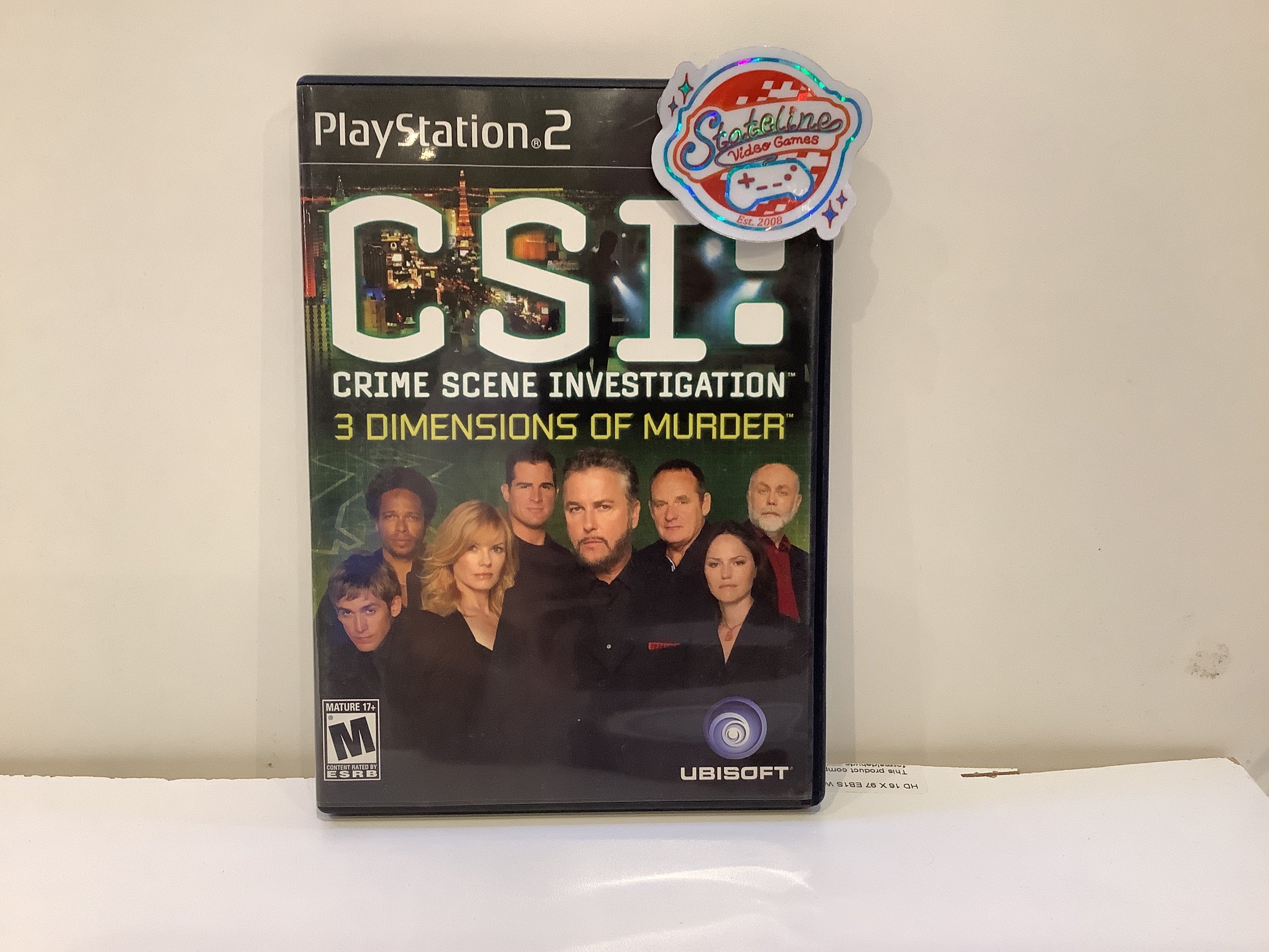 CSI 3 Dimensions of Murder - Playstation 2