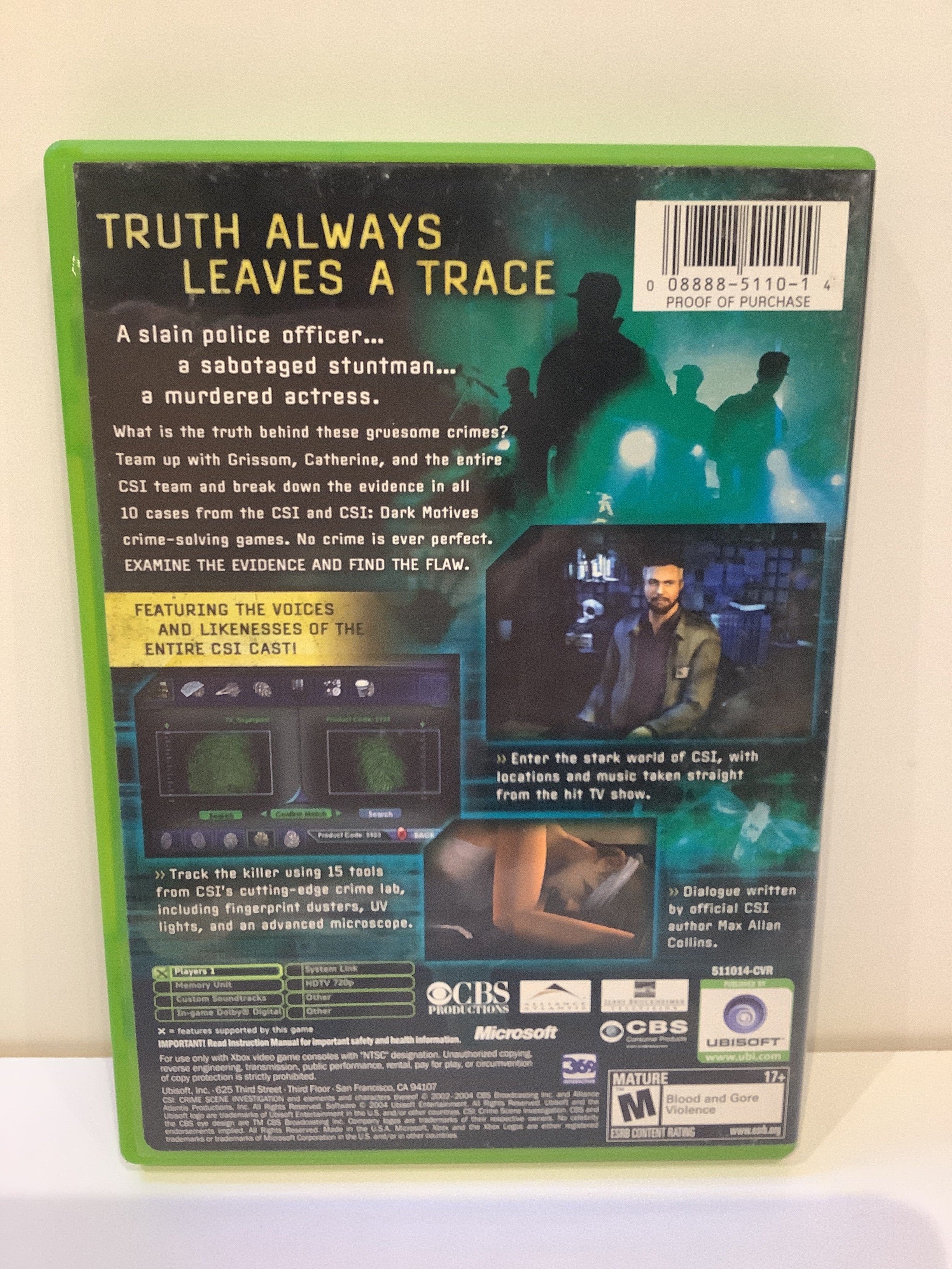 CSI Crime Scene Investigation - Xbox - Image 2