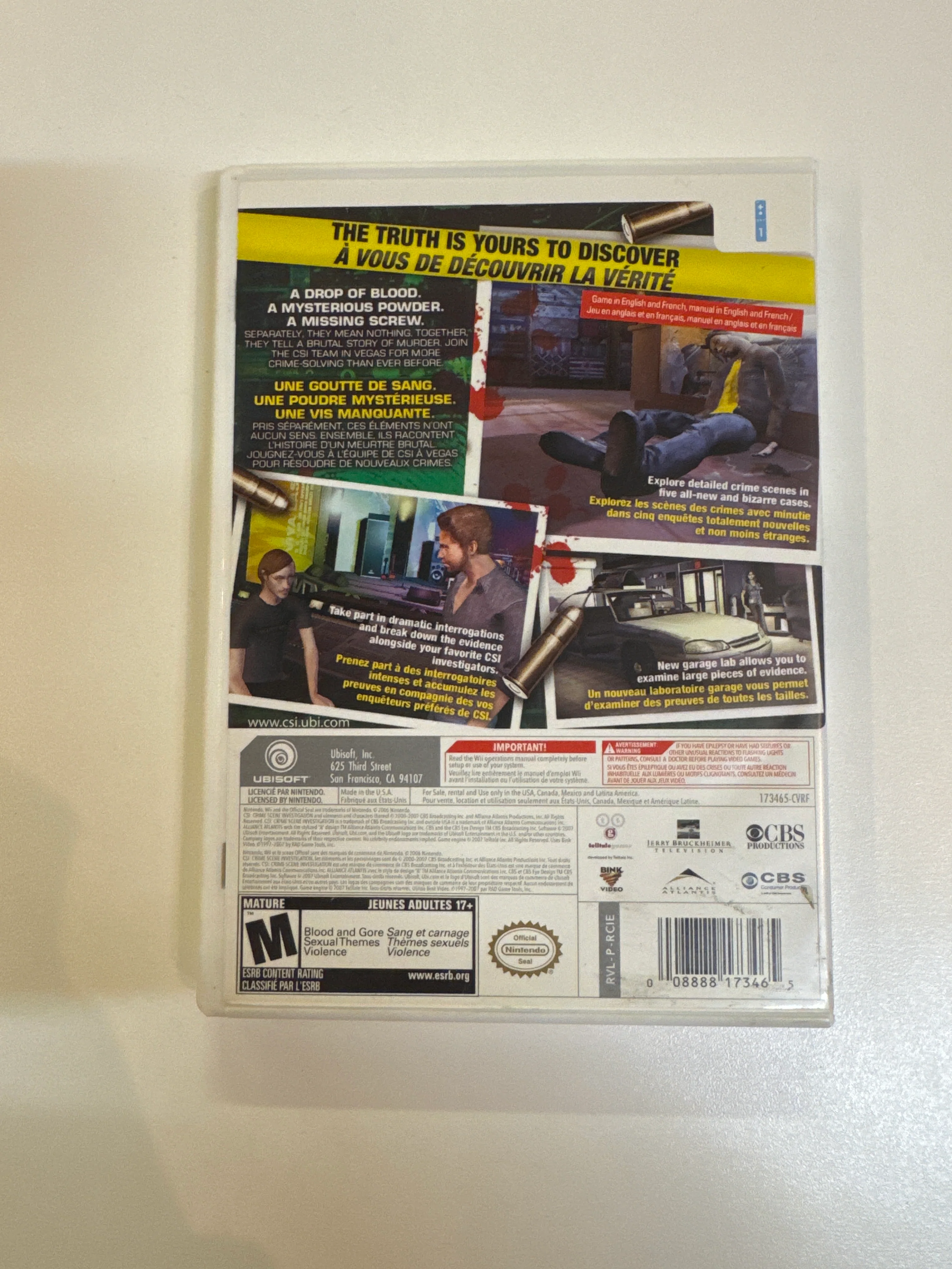 CSI Hard Evidence - Wii - Image 2
