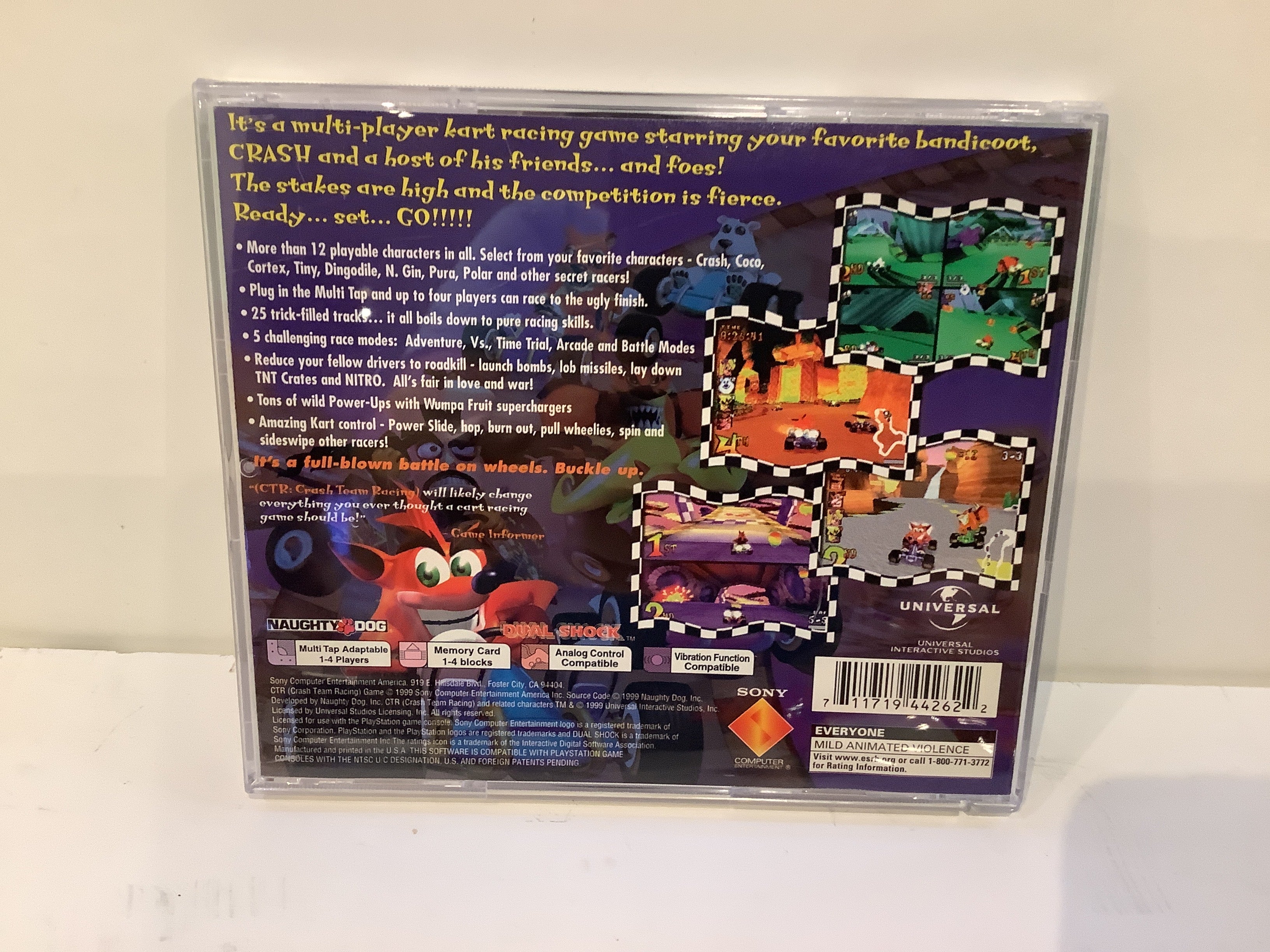 CTR Crash Team Racing [Greatest Hits] - Playstation - Image 2