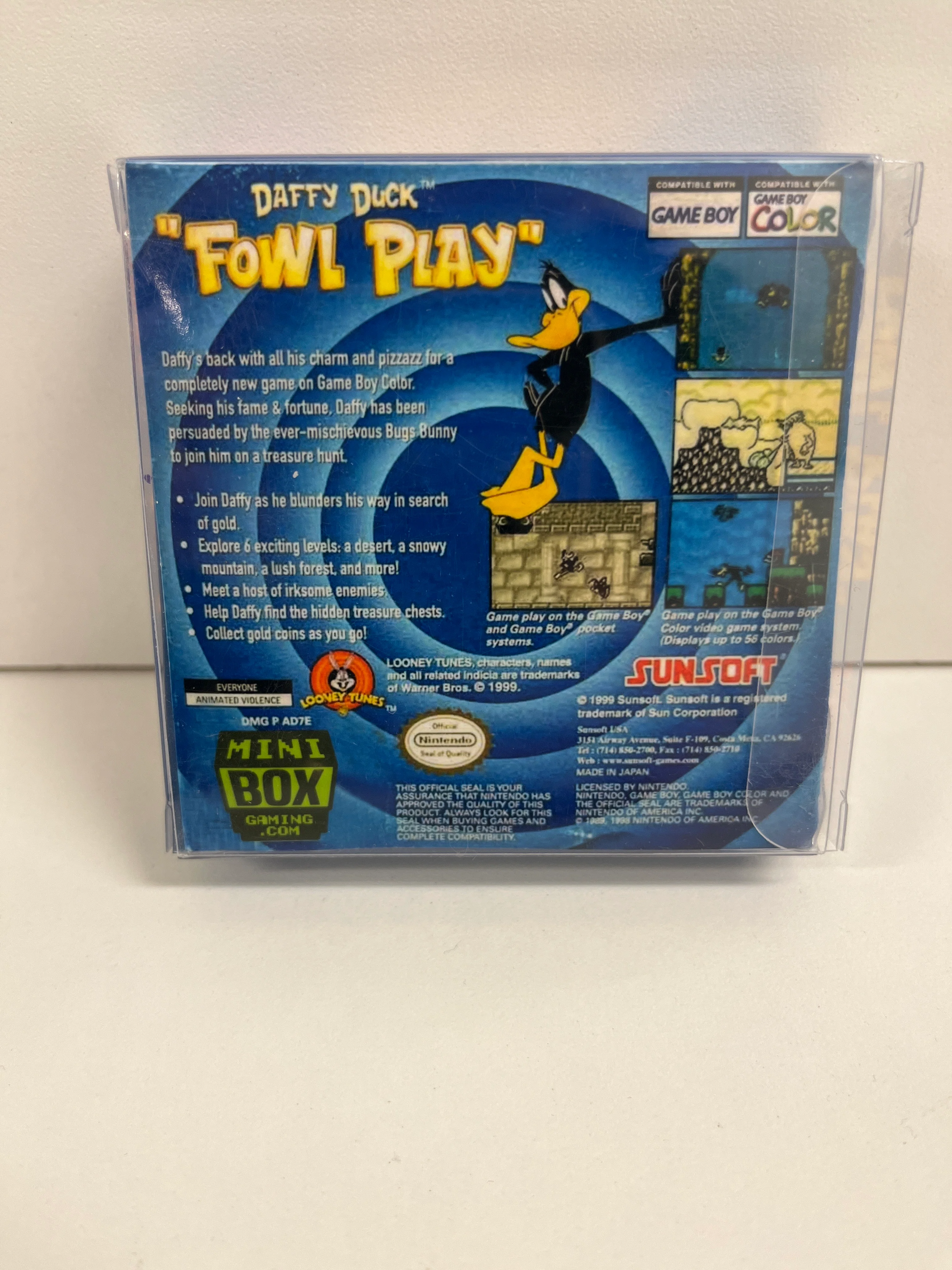 Daffy Duck Fowl Play - GameBoy Color - Image 3