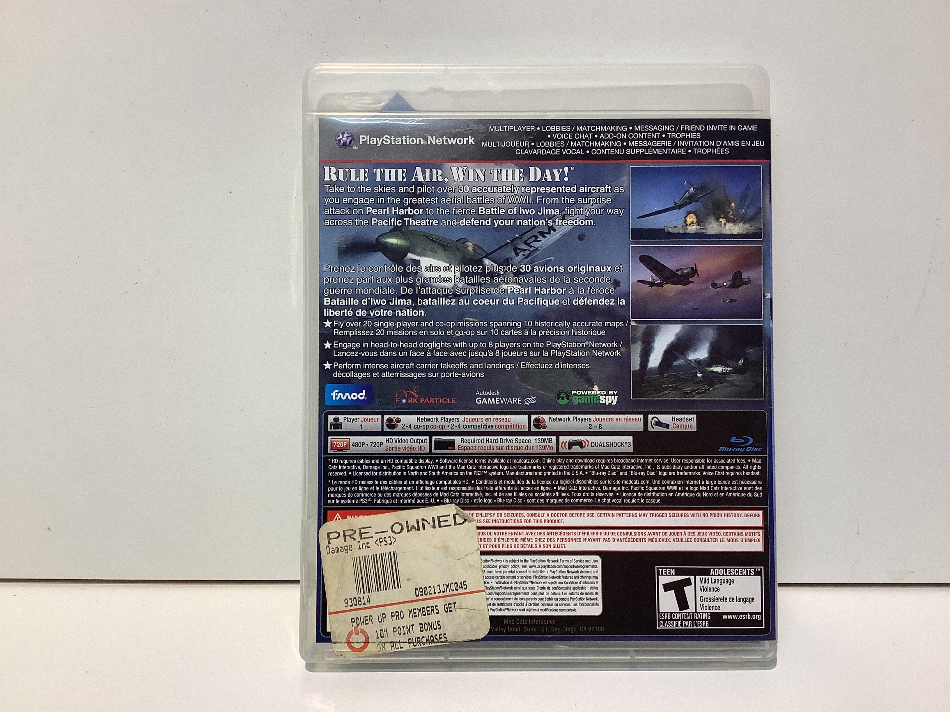 Damage Inc.: Pacific Squadron WWII - Playstation 3 - Image 2