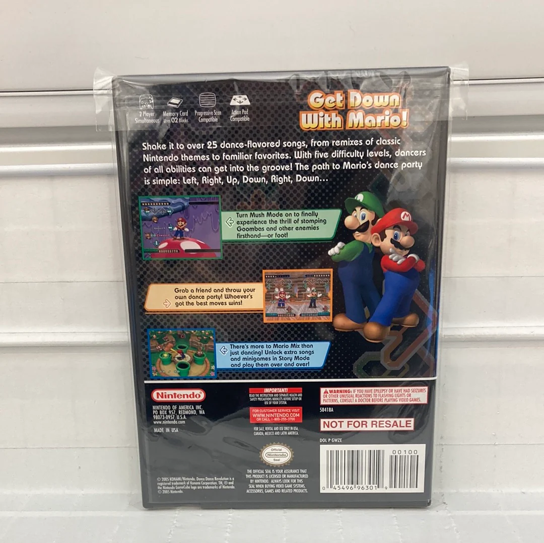 Dance Dance Revolution Mario Mix [Bundle] - Gamecube - Image 2