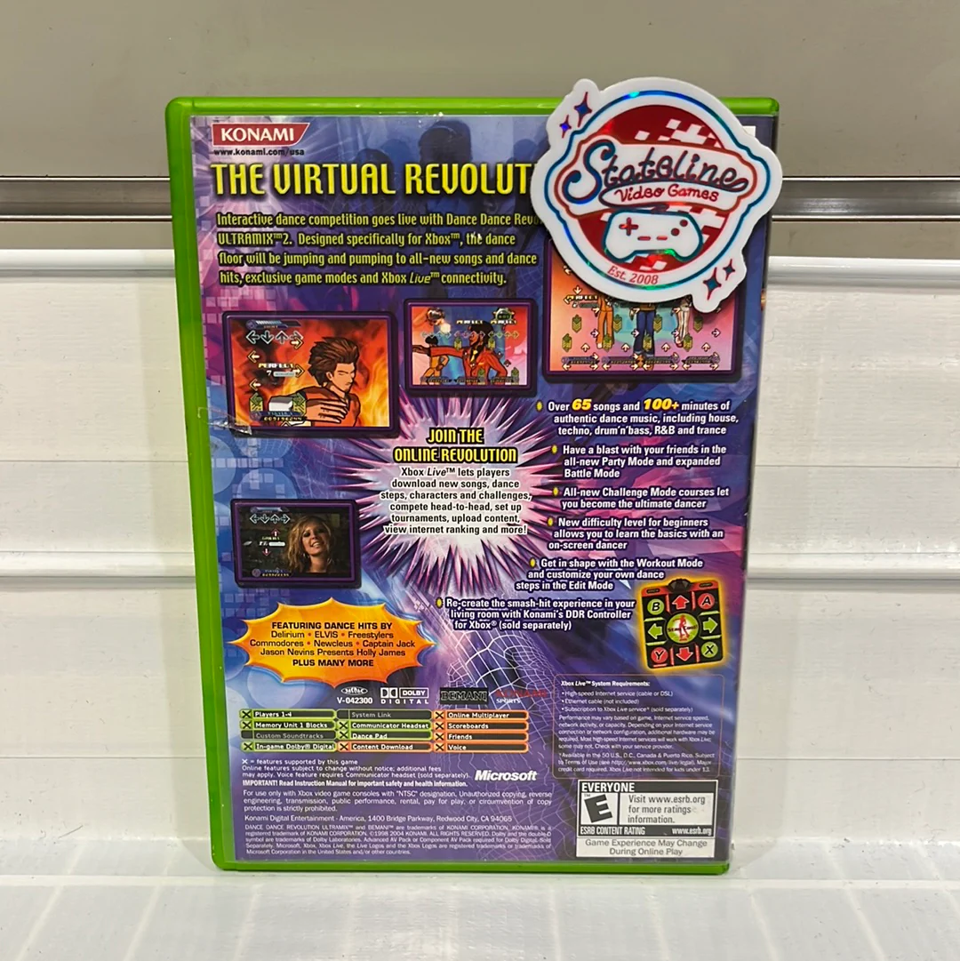 Dance Dance Revolution Ultramix 2 - Xbox - Image 2