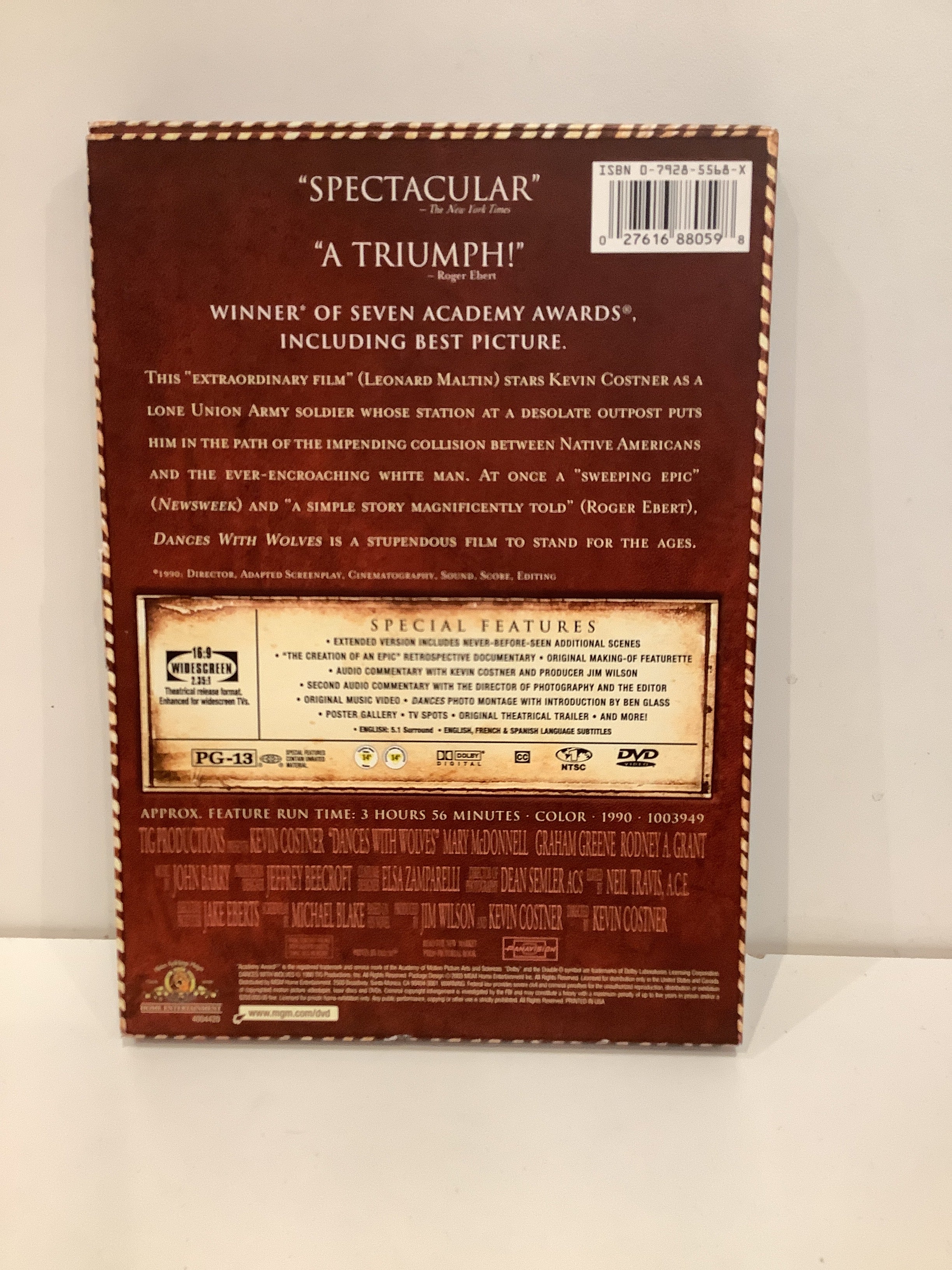Dances With Wolves - DVD - Image 2