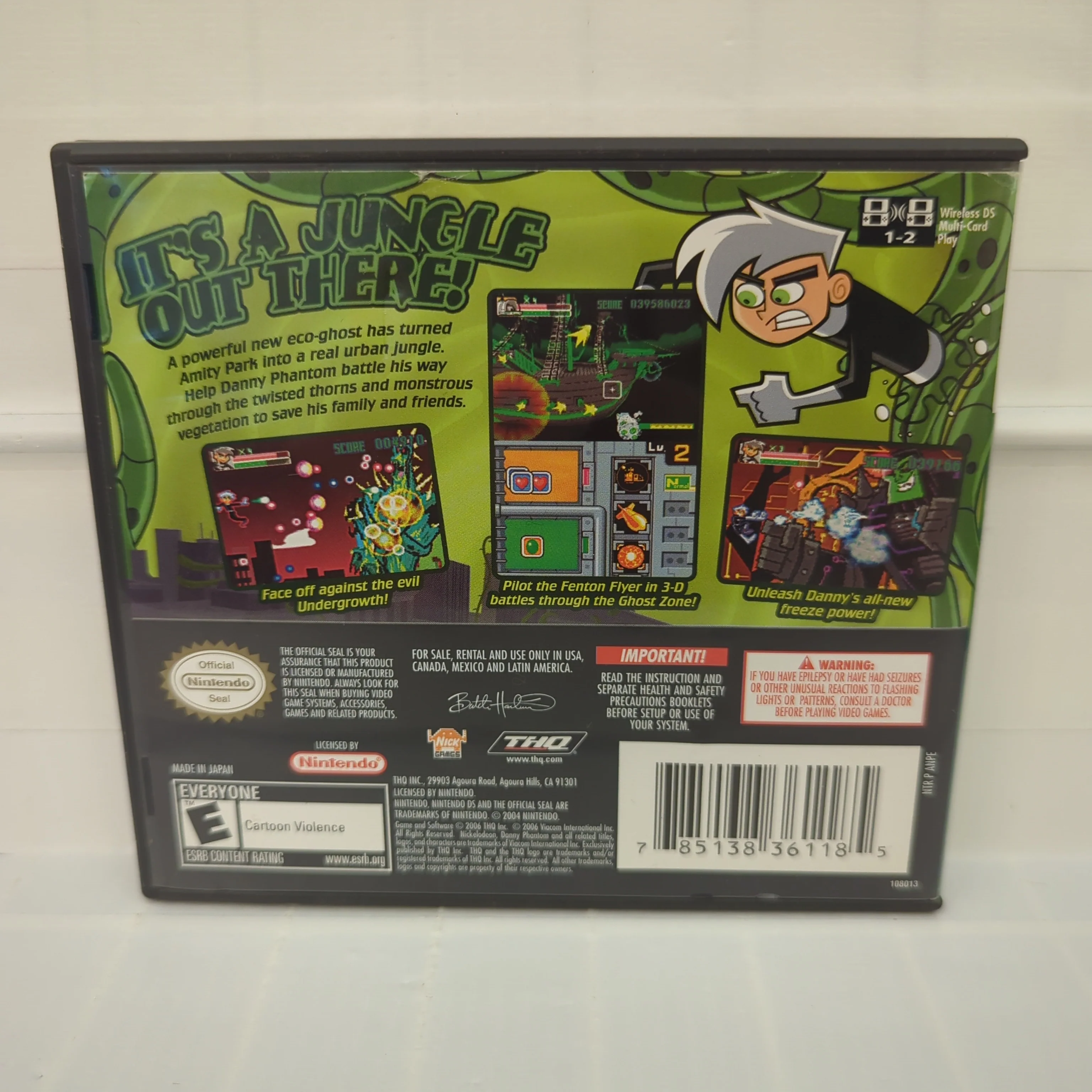 Danny Phantom Urban Jungle - Nintendo DS - Image 2