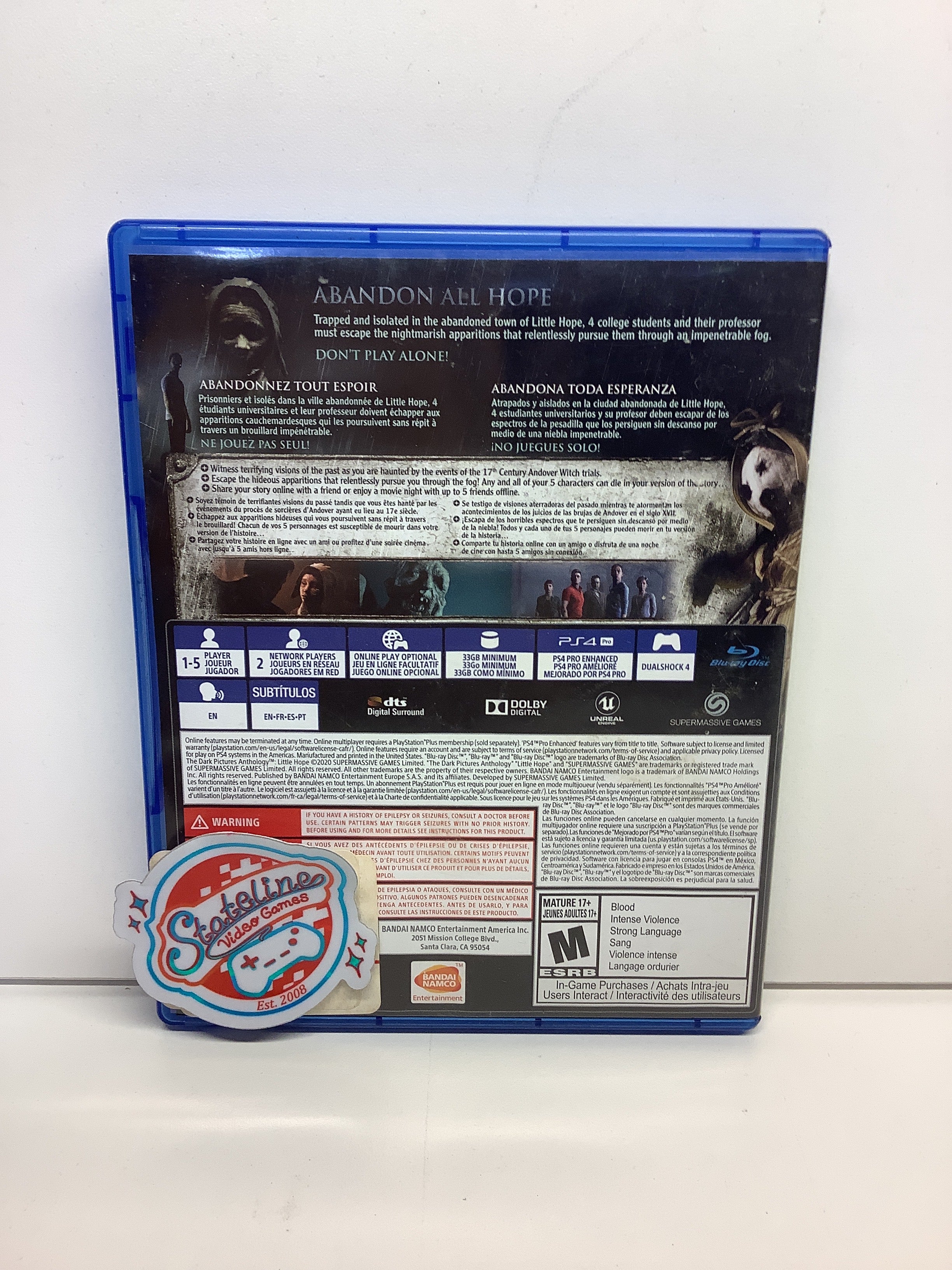 Dark Pictures Anthology: Little Hope - Playstation 4 - Image 2