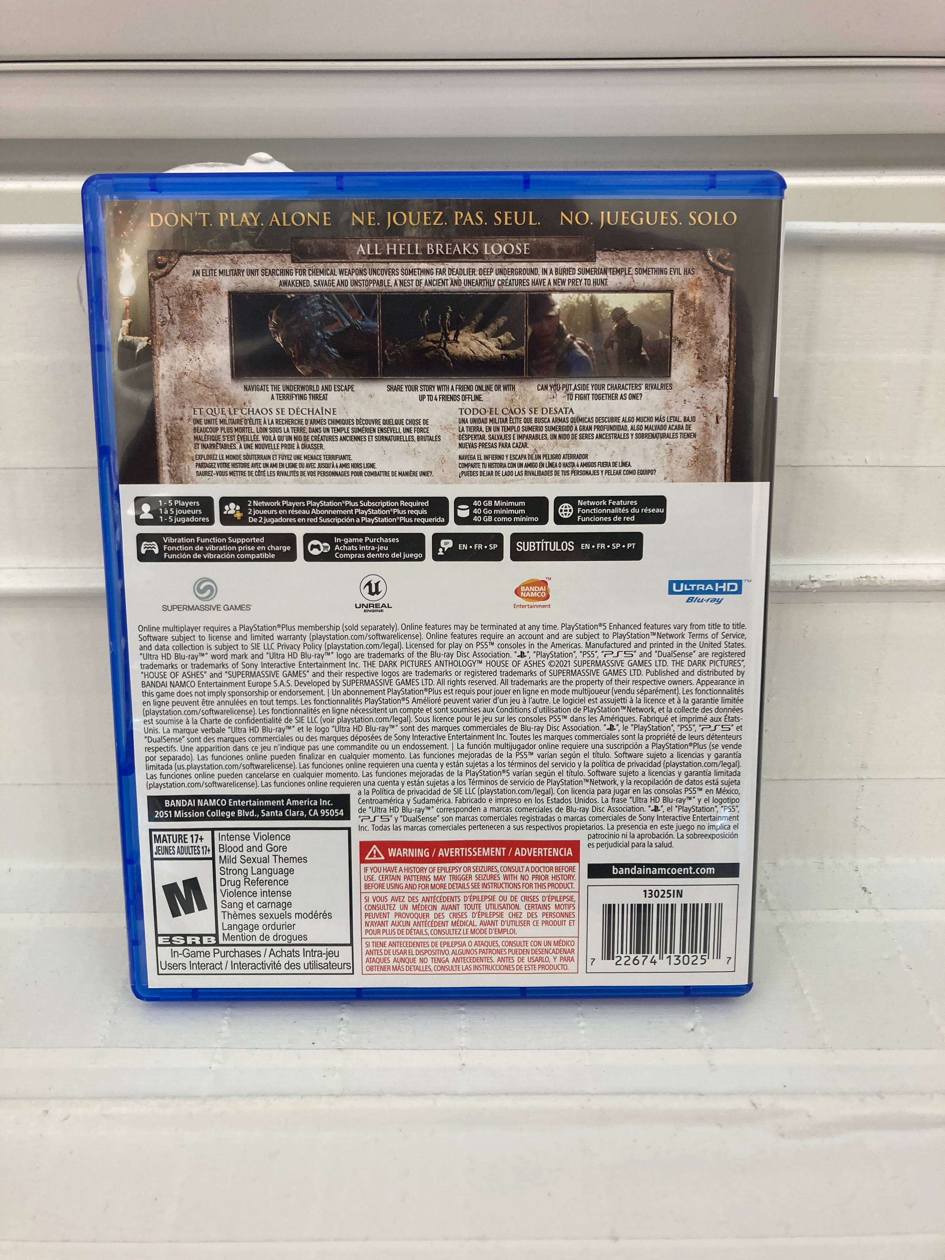 Dark Pictures: House of Ashes - Playstation 5 - Image 2