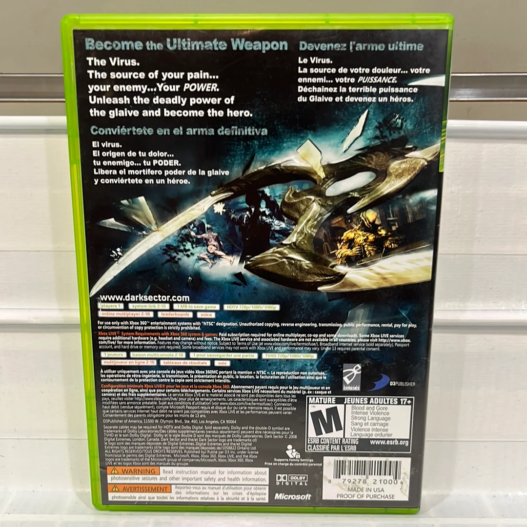 Dark Sector - Xbox 360 - Image 2