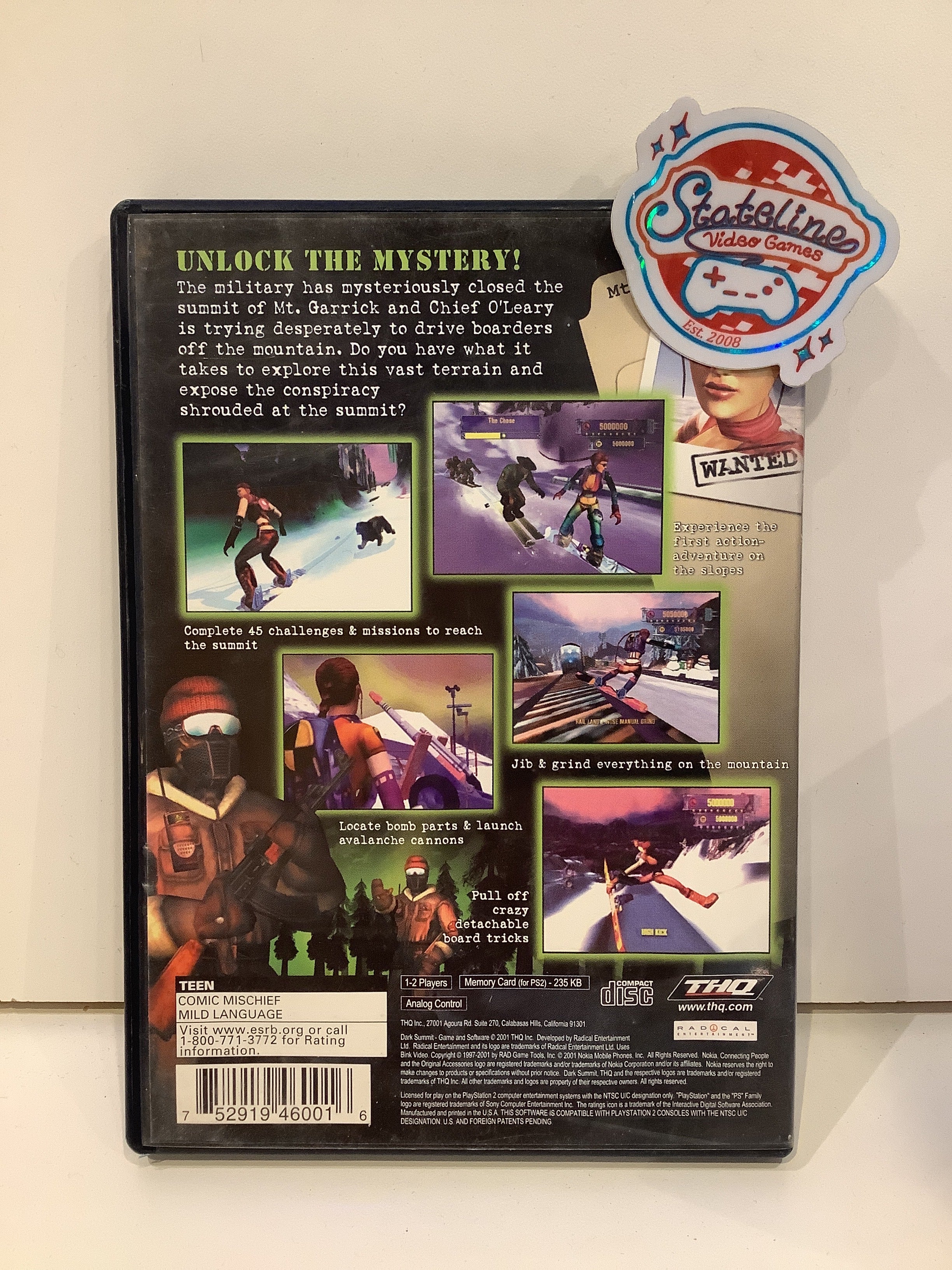 Dark Summit - Playstation 2 - Image 2