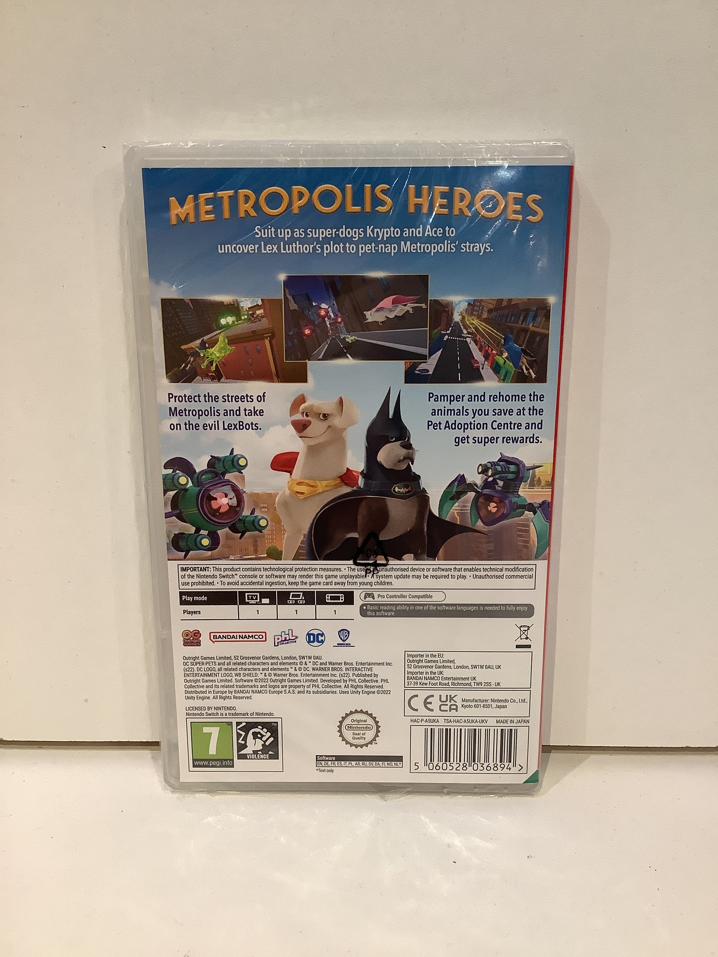 DC League of Super-Pets: The Adventures of Krypto and Ace - Nintendo Switch - Image 2