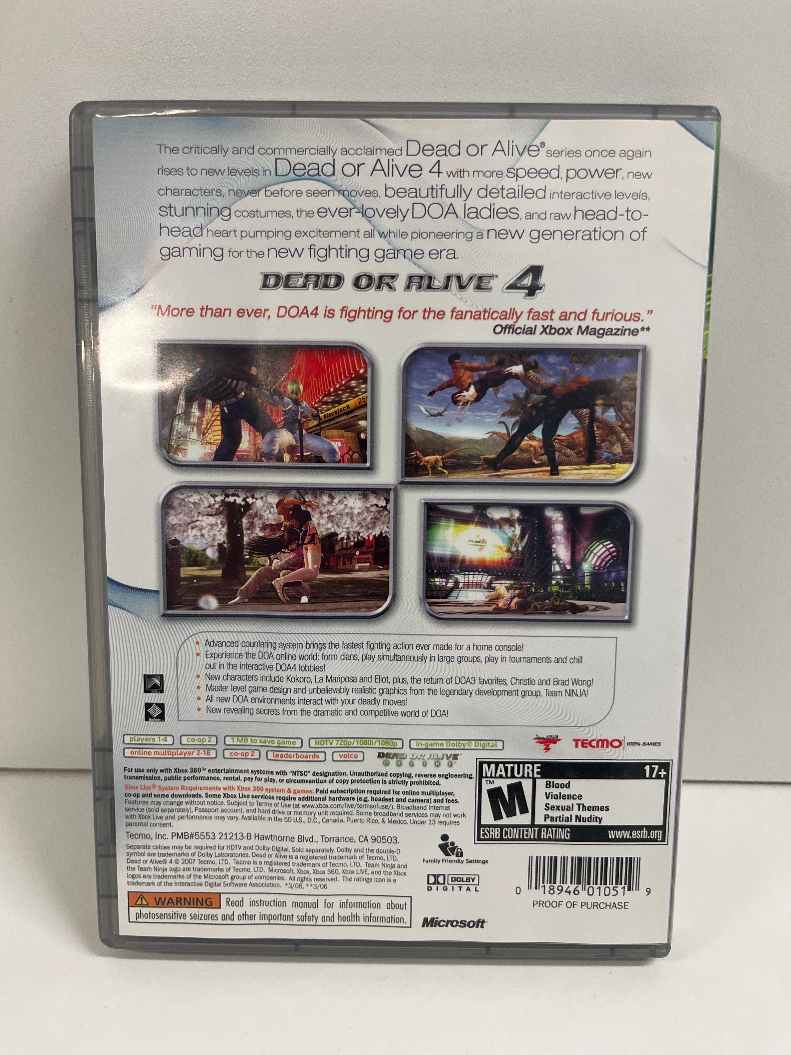 Dead or Alive 4 [Platinum Hits] - Xbox 360 - Image 4