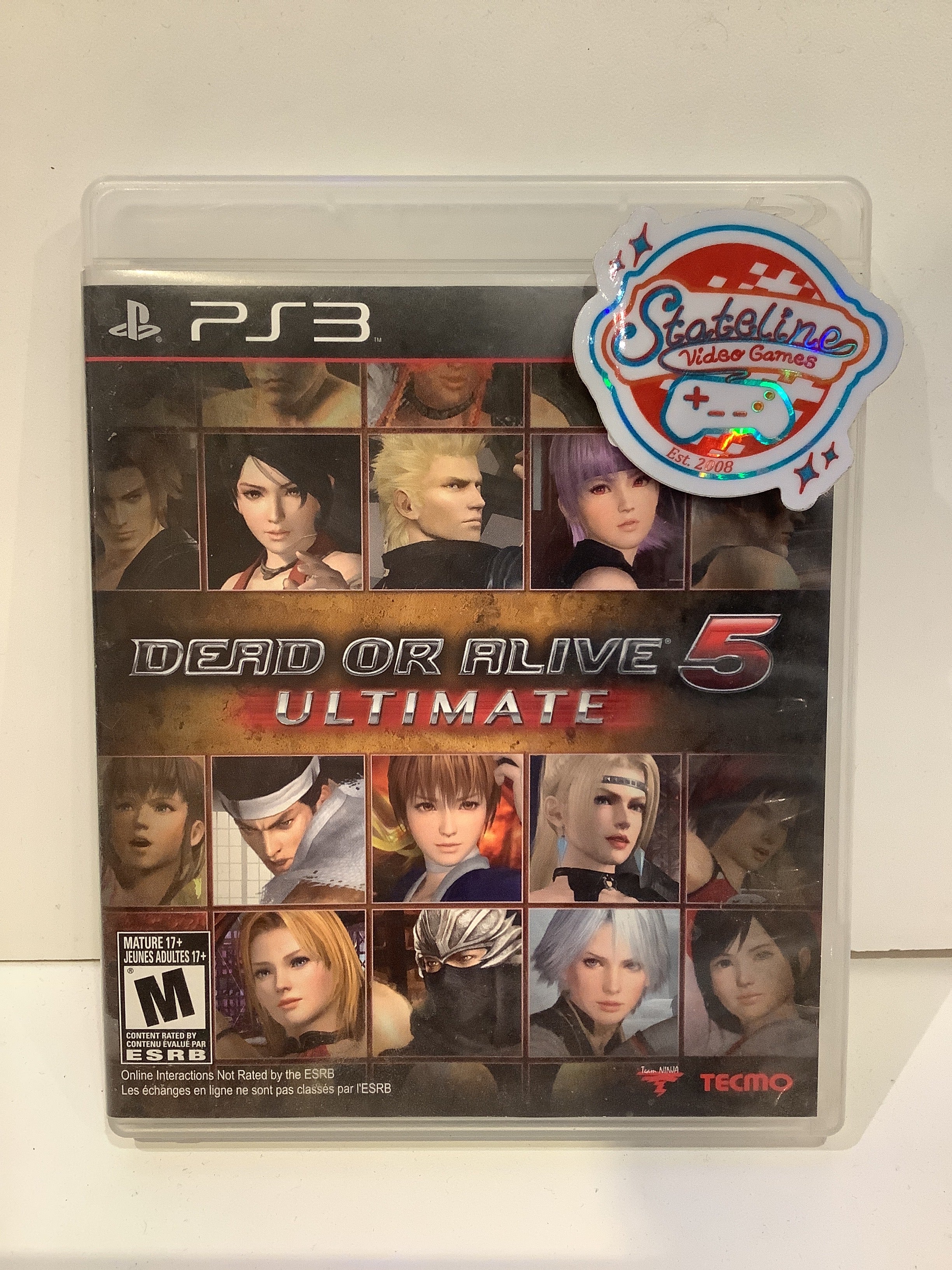 Dead or Alive 5 Ultimate - Playstation 3