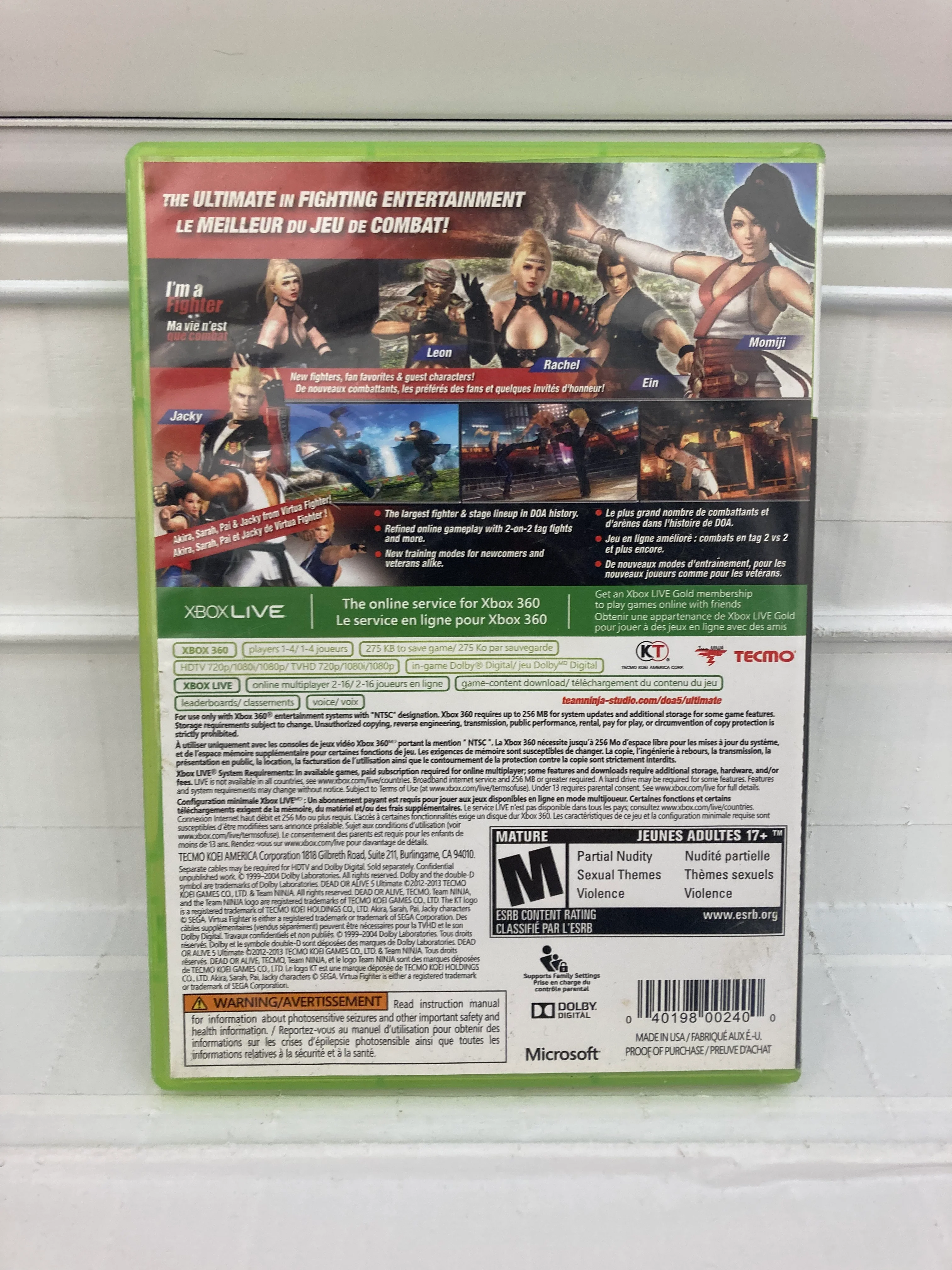 Dead or Alive 5 Ultimate - Xbox 360 - Image 2