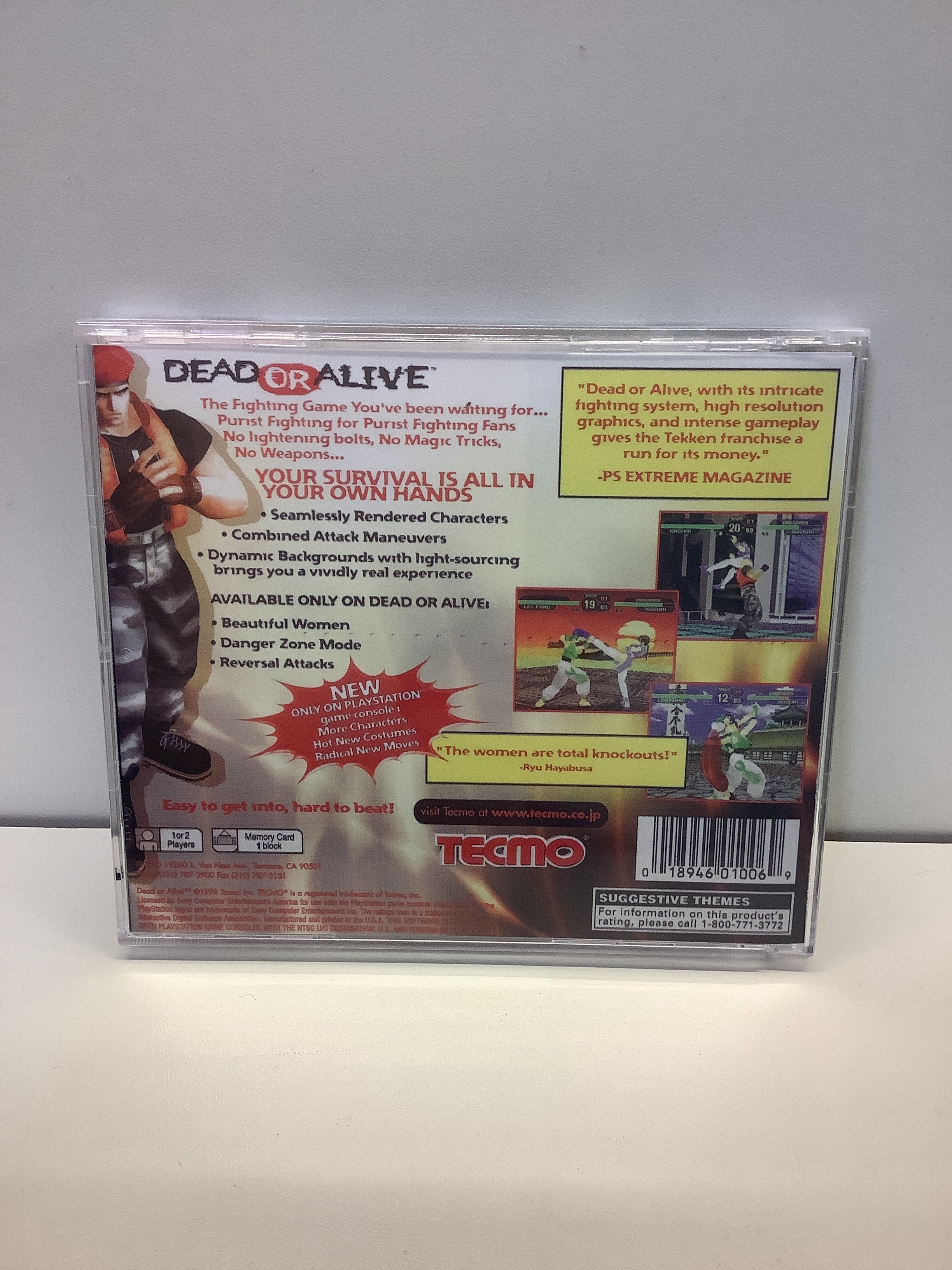 Dead or Alive - Playstation - Image 2