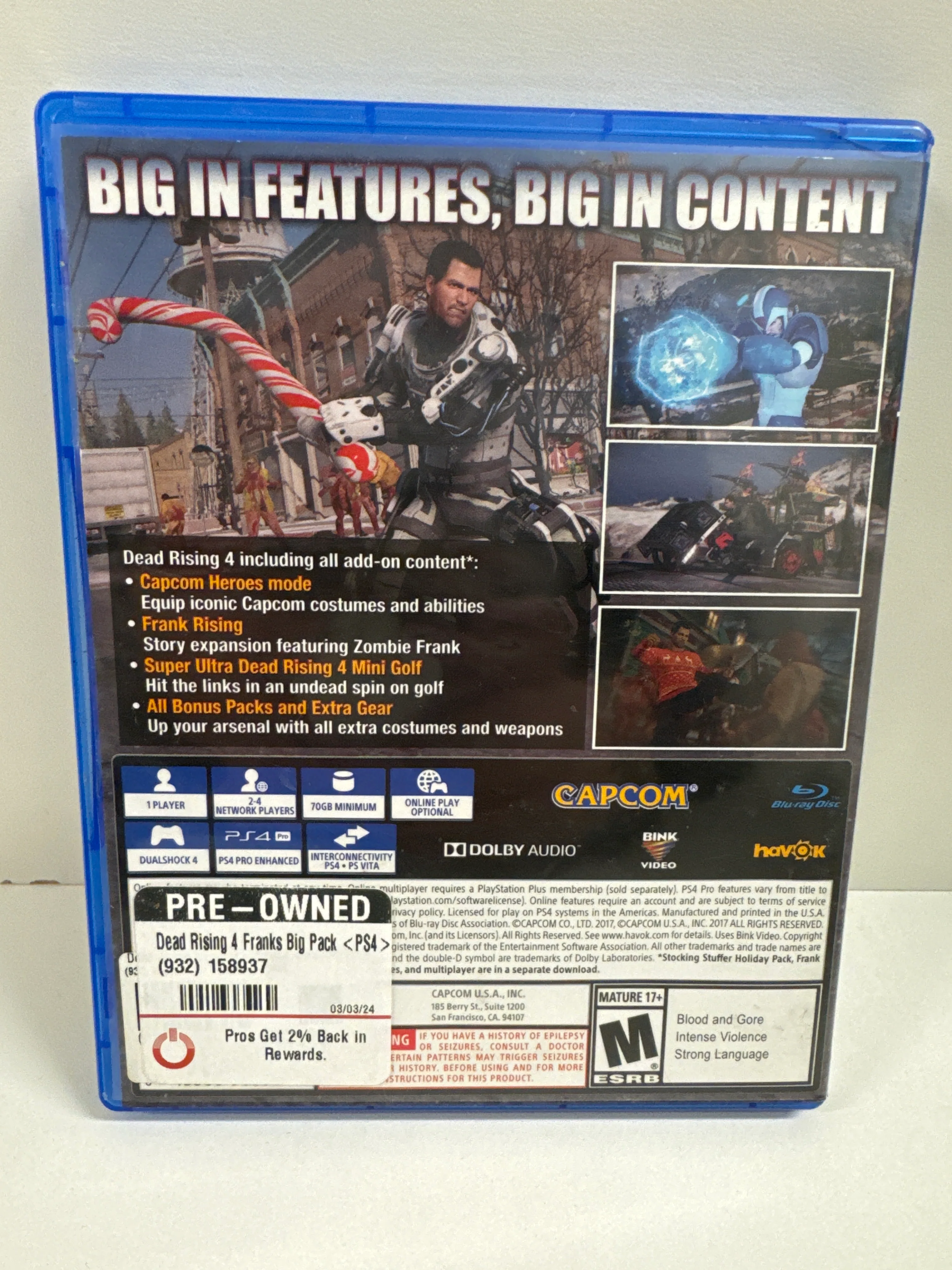 Dead Rising 4 Franks Big Package - Playstation 4 - Image 2