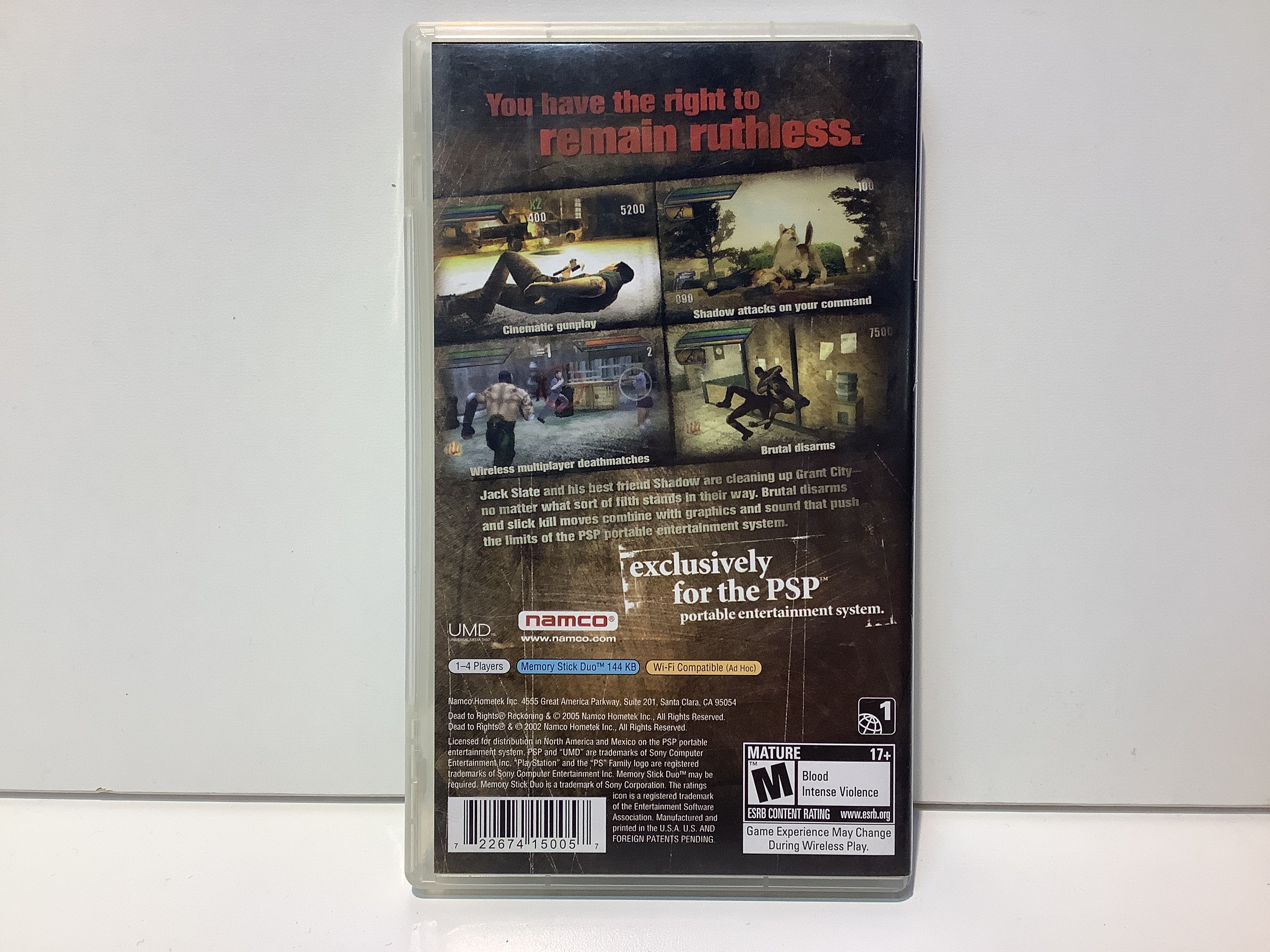 Dead to Rights Reckoning - PSP - Image 2
