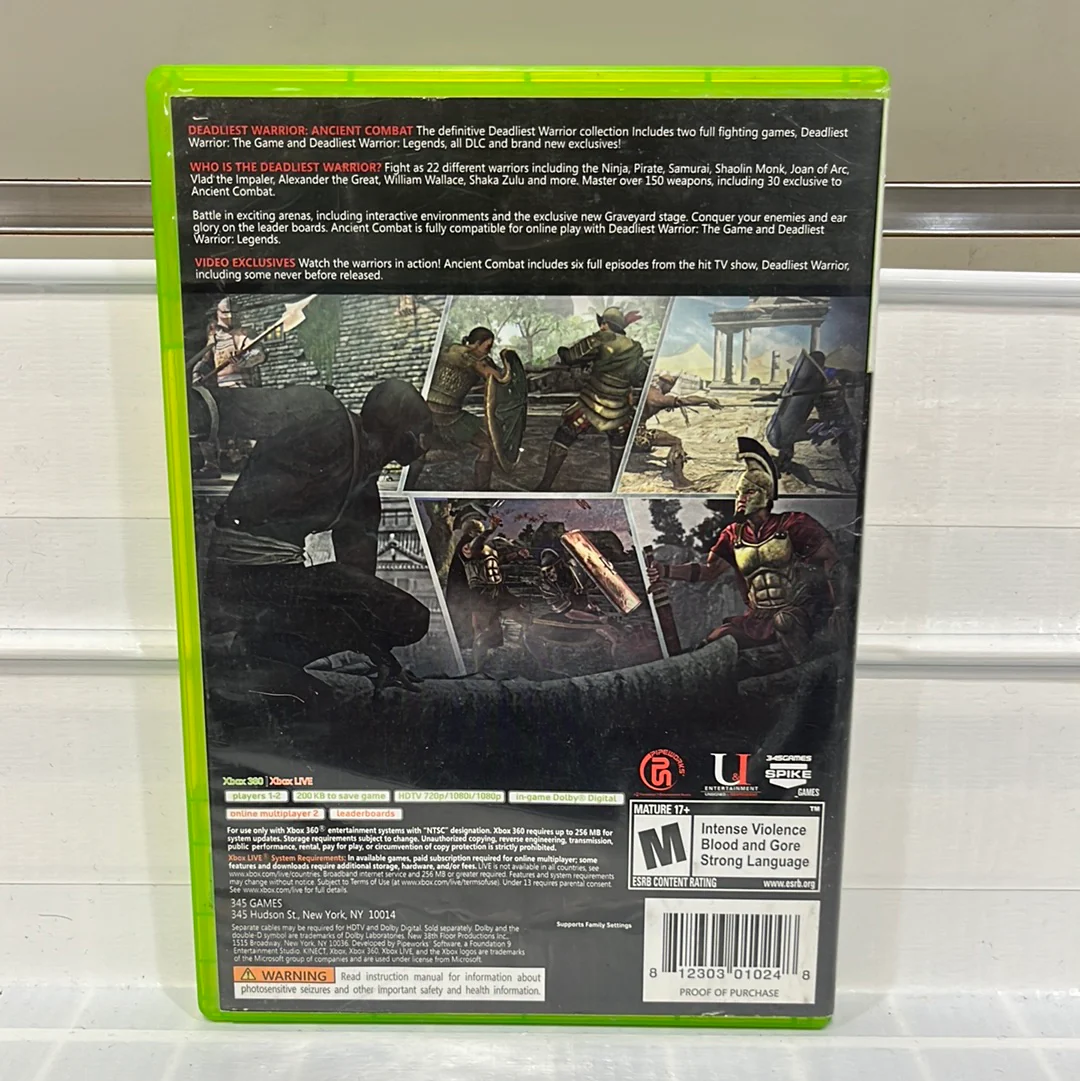 Deadliest Warrior: Ancient Combat - Xbox 360 - Image 2
