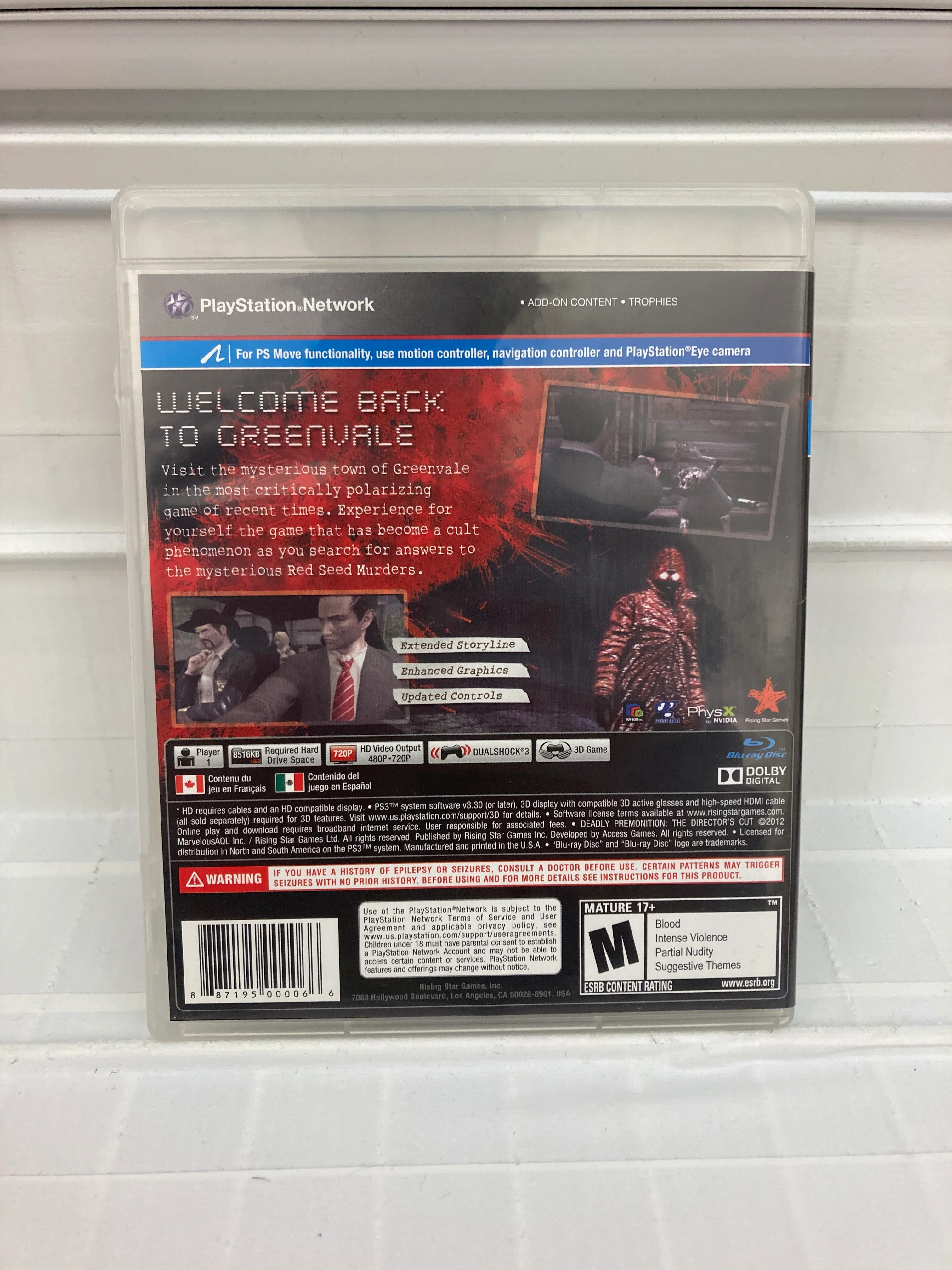 Deadly Premonition: Director's Cut - Playstation 3 - Image 2