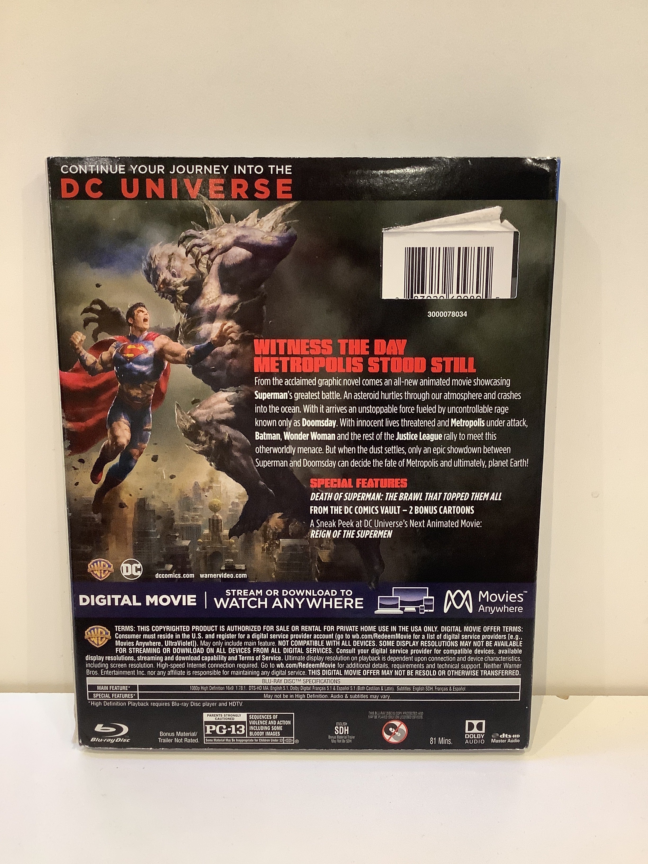Death of Superman - Blu-Ray - Image 2