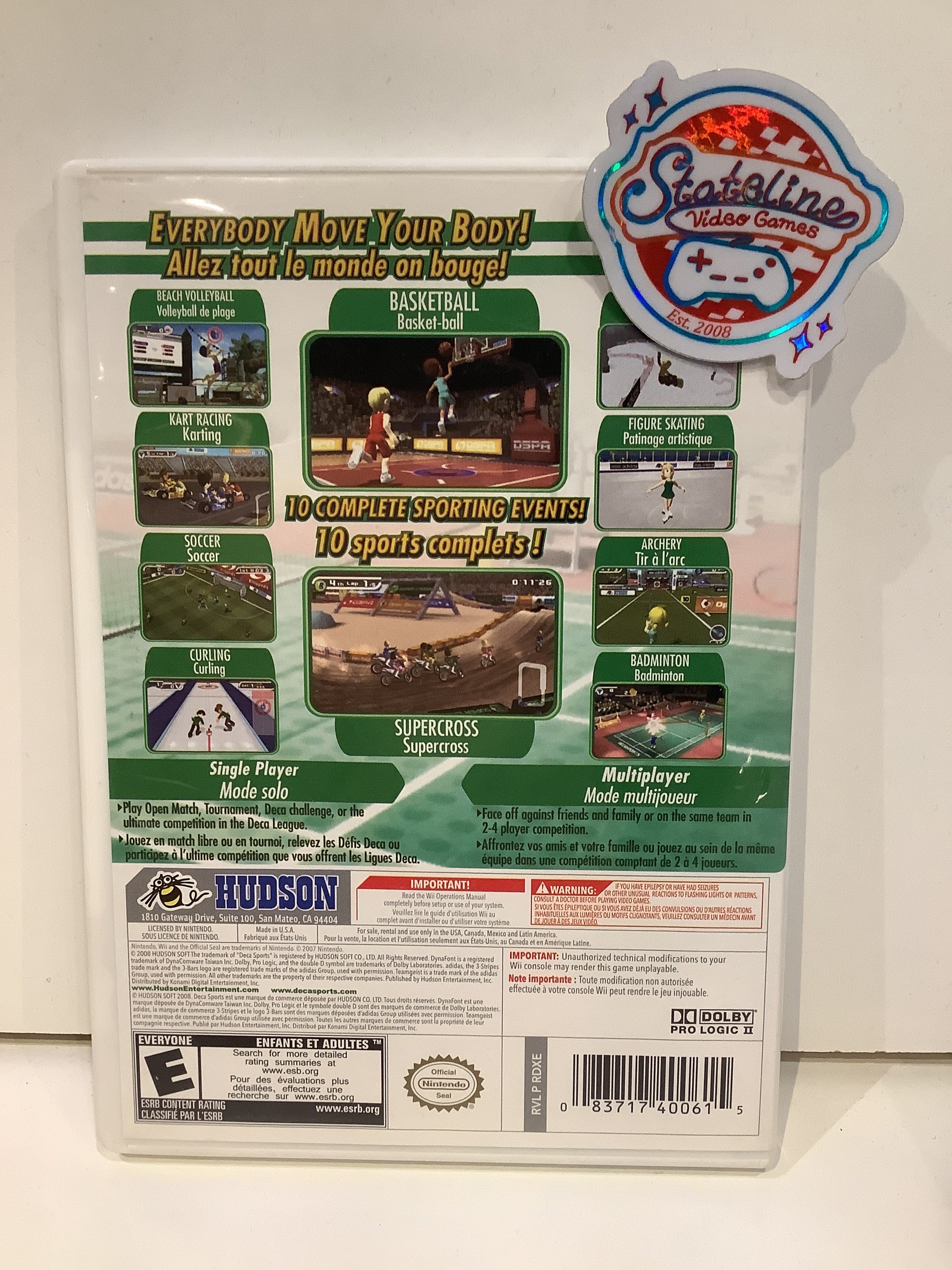 Deca Sports [Fan Favorites] - Wii - Image 2
