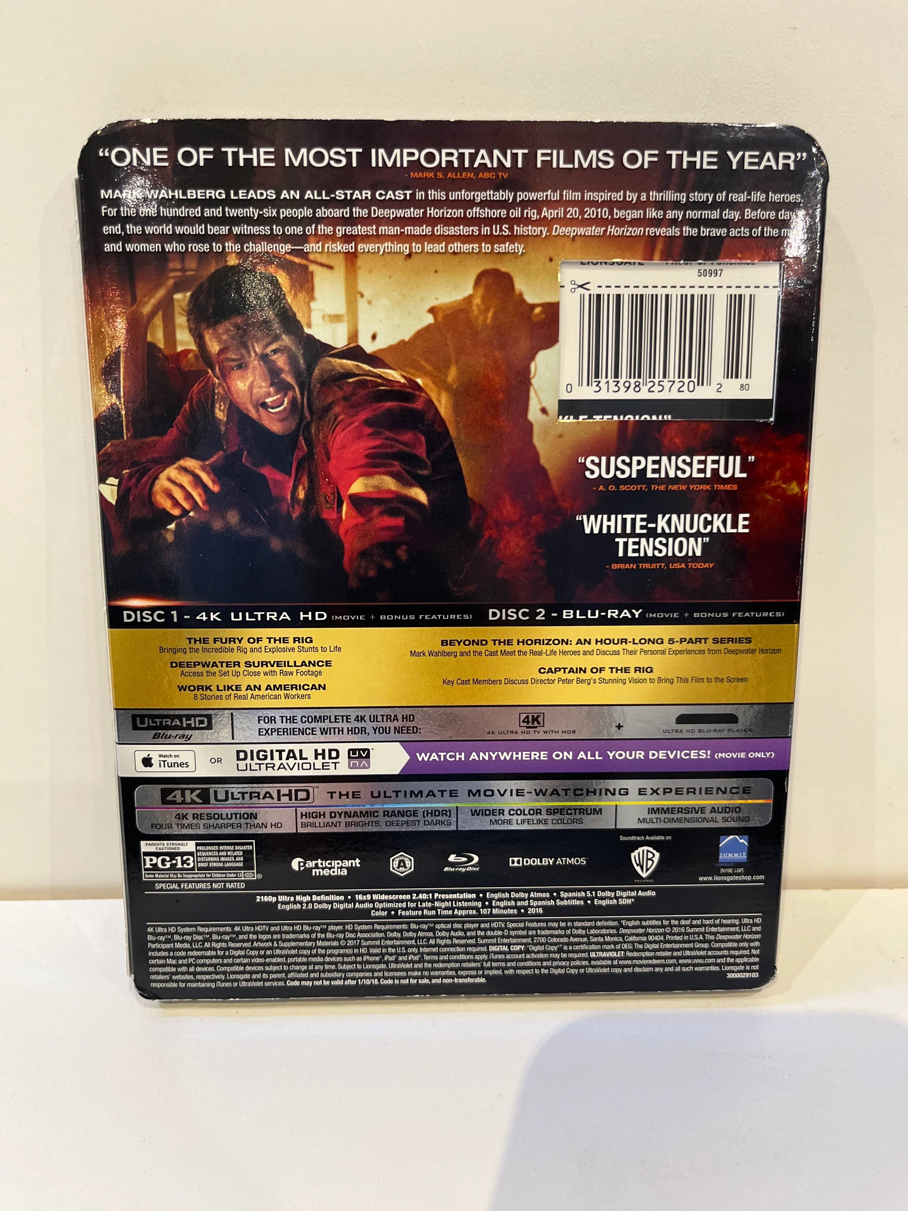 Deep Water Horizon 4K - Blu-Ray - Image 2